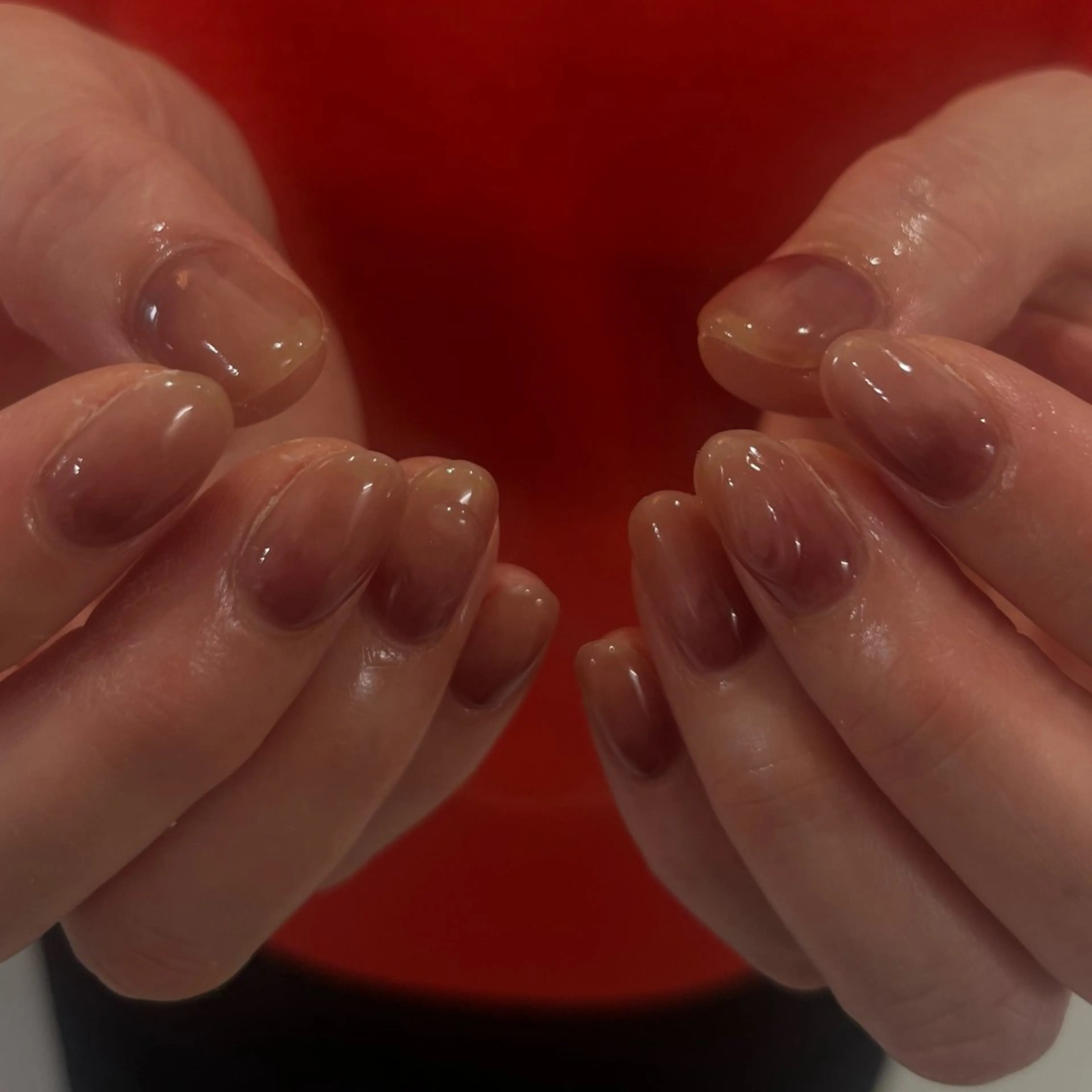 ネイル Ray. ちゅるん系ニュアンスのエステ・リラクイメージ