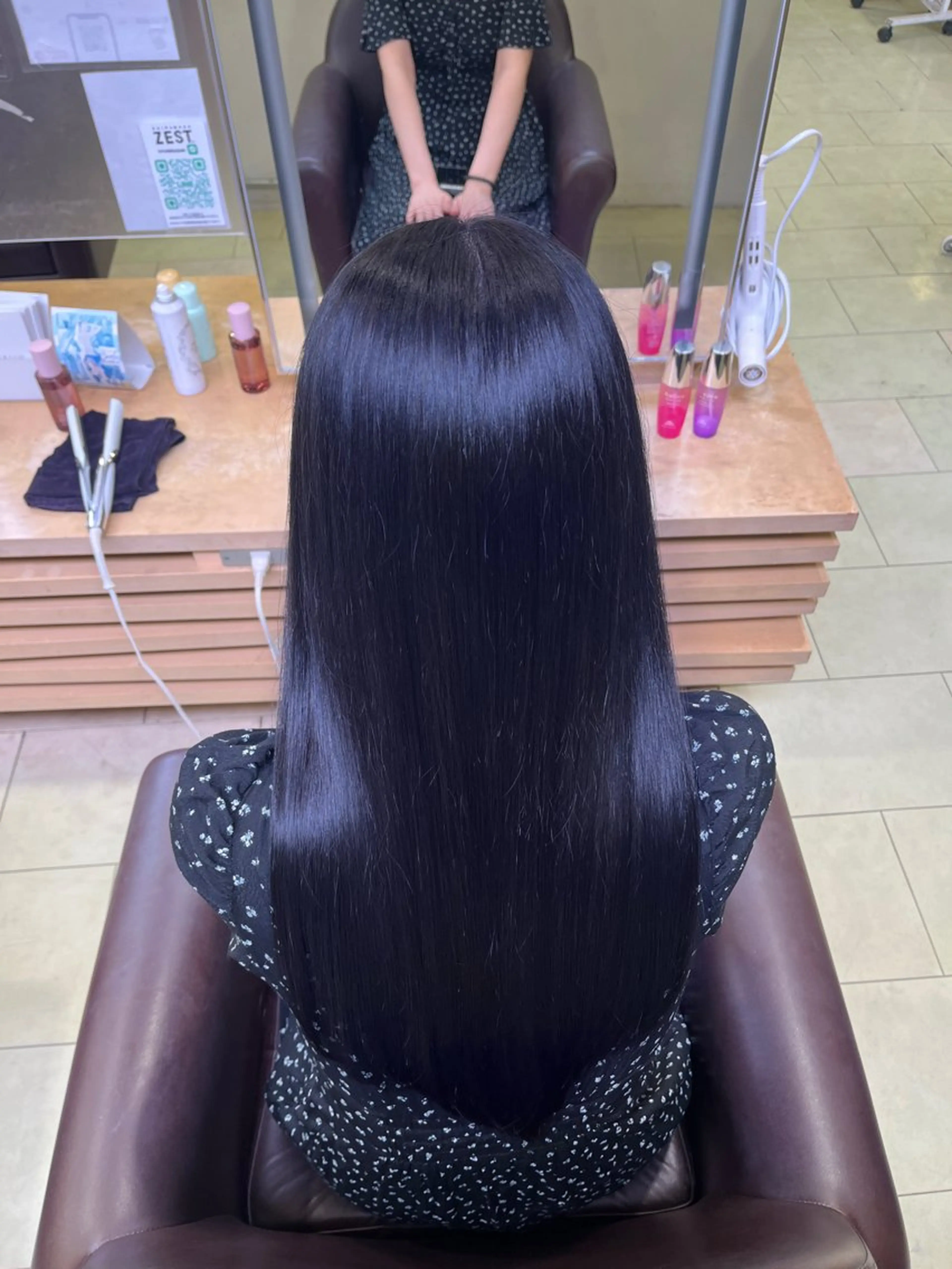 ロング カラー ヘアカラー waka❤️✨ レイヤーボブ/エクのヘアスタイル