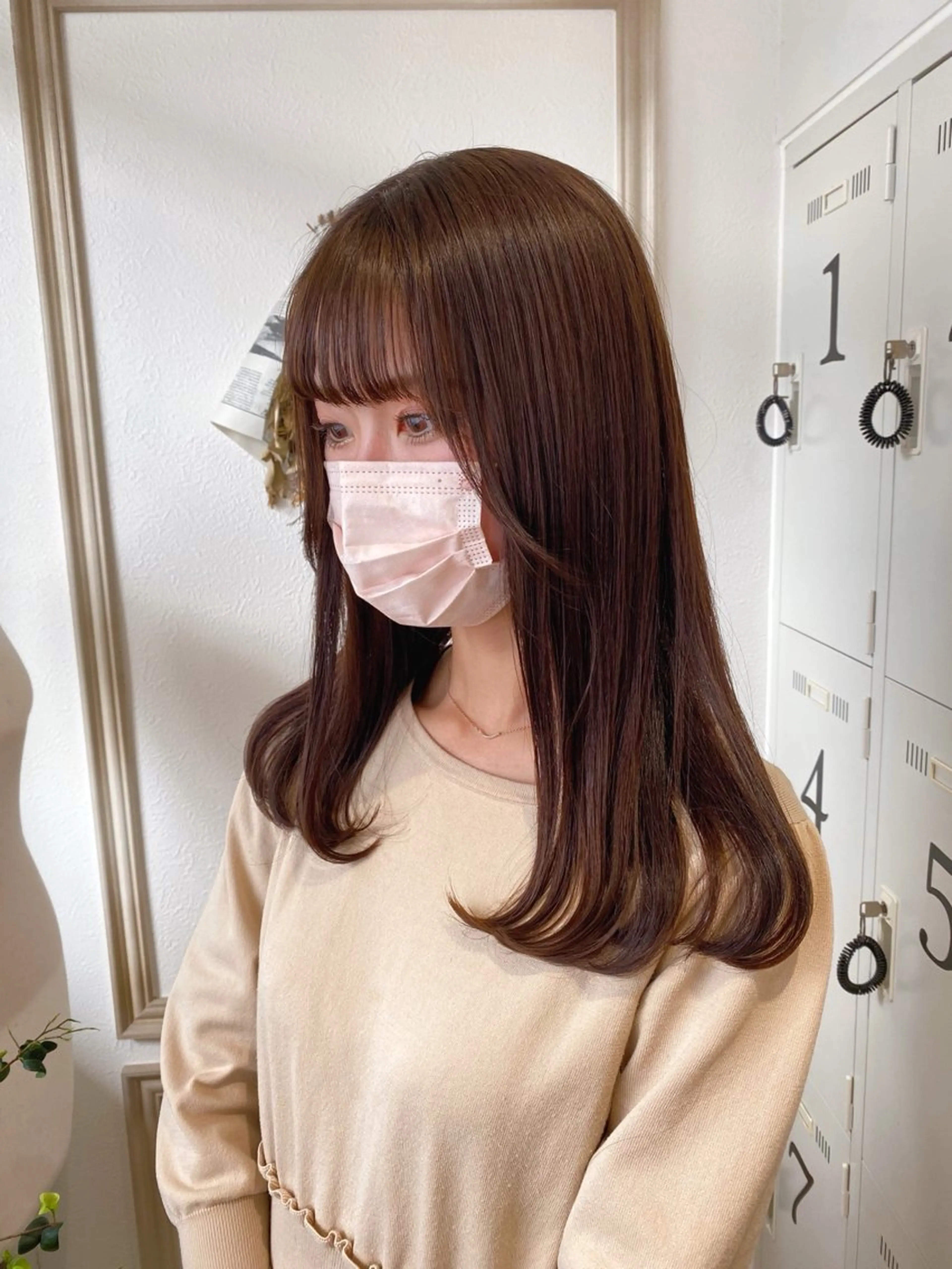 セミロング ヘッドスパ merc. 福田茜のヘアスタイル