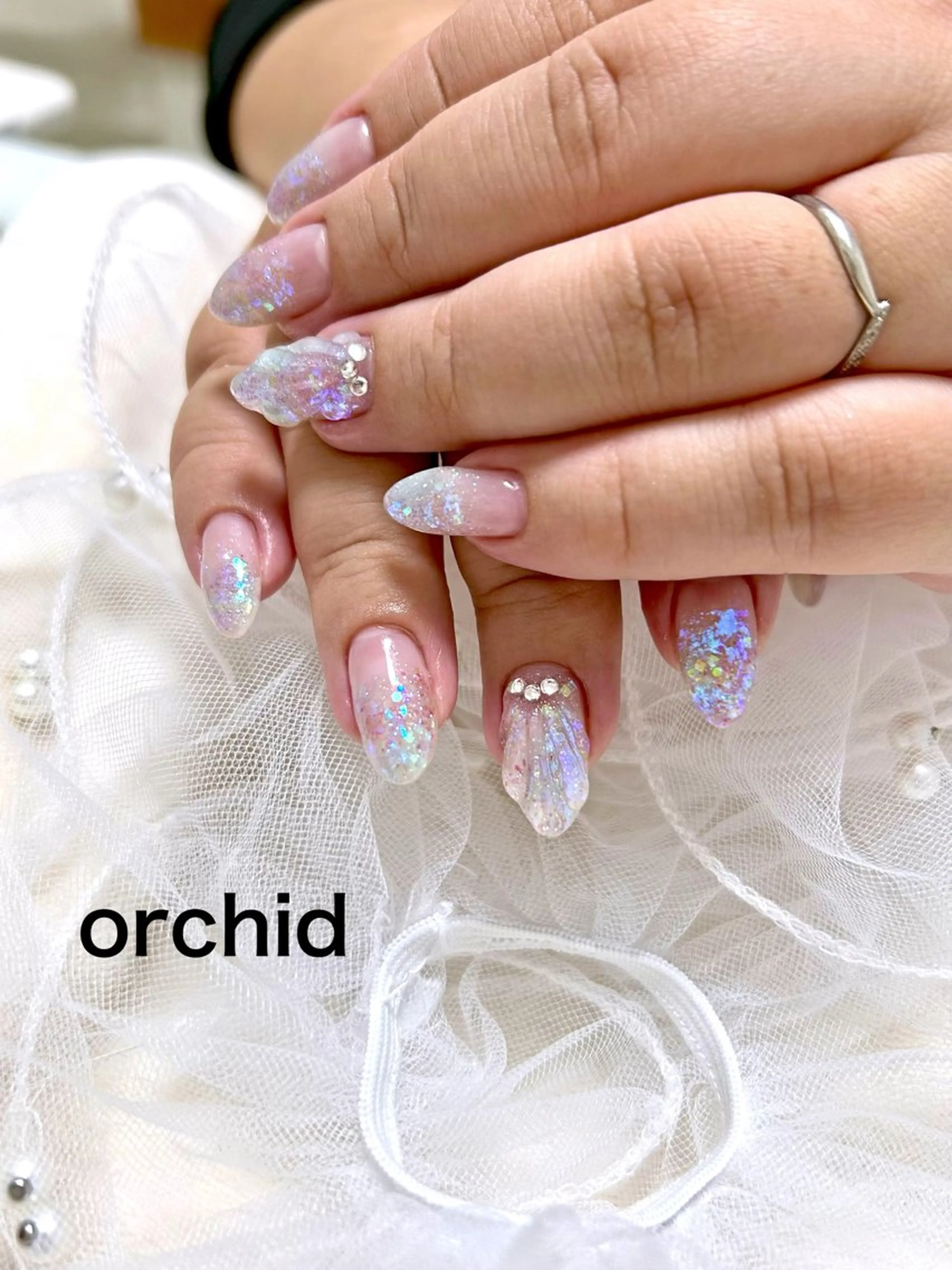 ネイル orchid ♡オーキッドのネイルデザイン