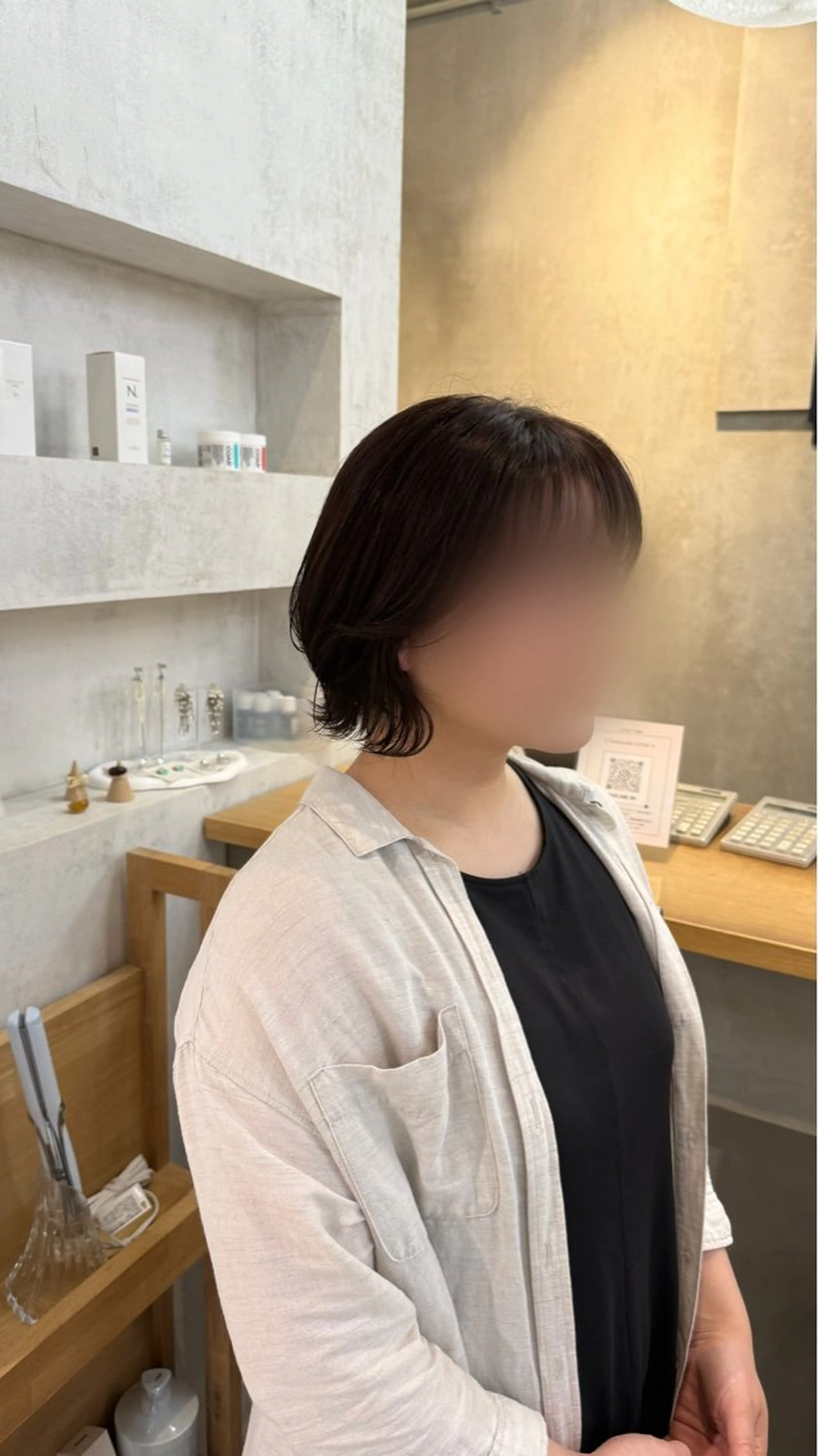 ショート ピンクブラウン ヘアカラー FUKA /透明感 カラー/ダブルカラーのヘアスタイル