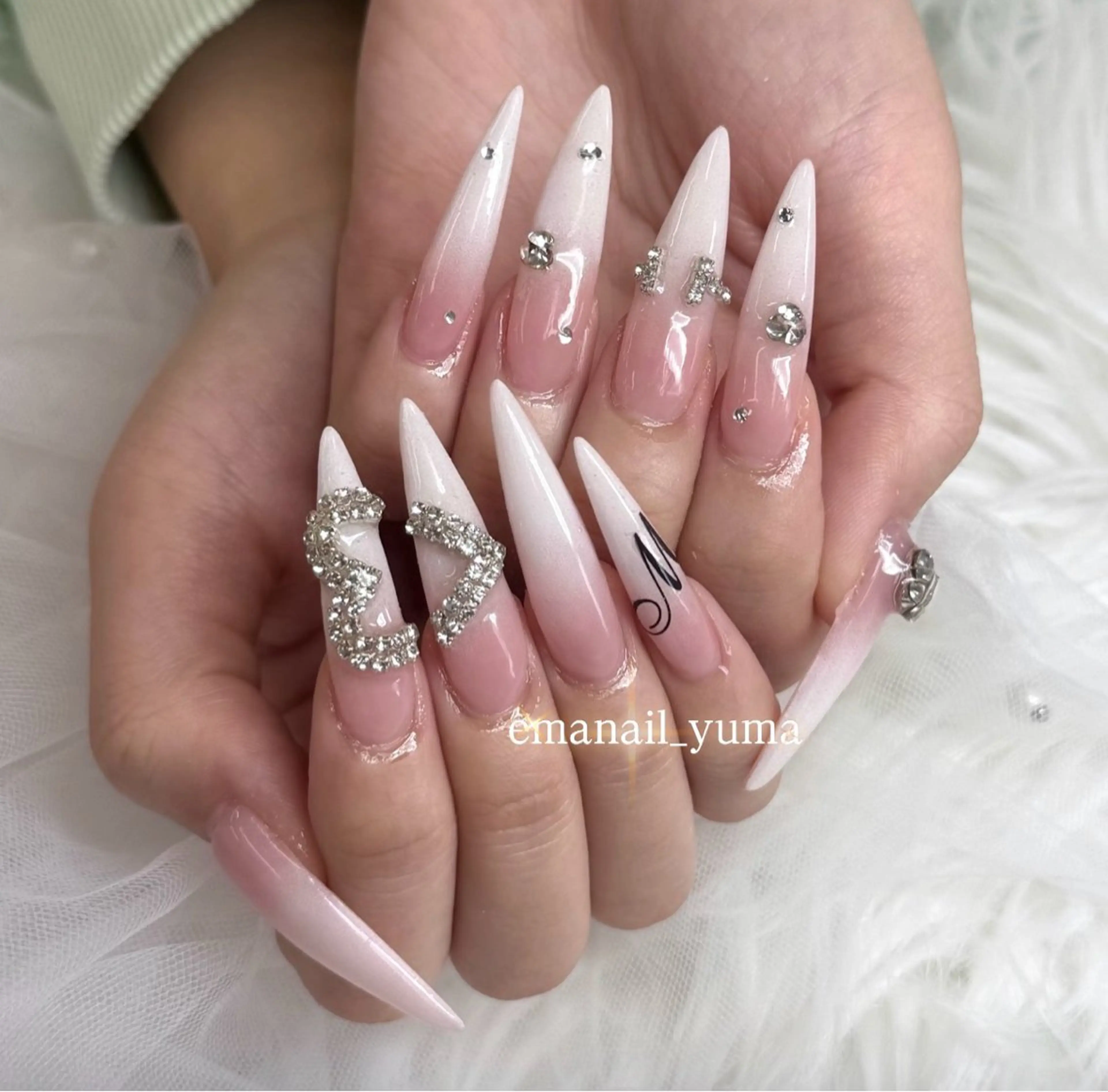 ネイル ハンドネイル emanail枚方店 yumaのネイルデザイン