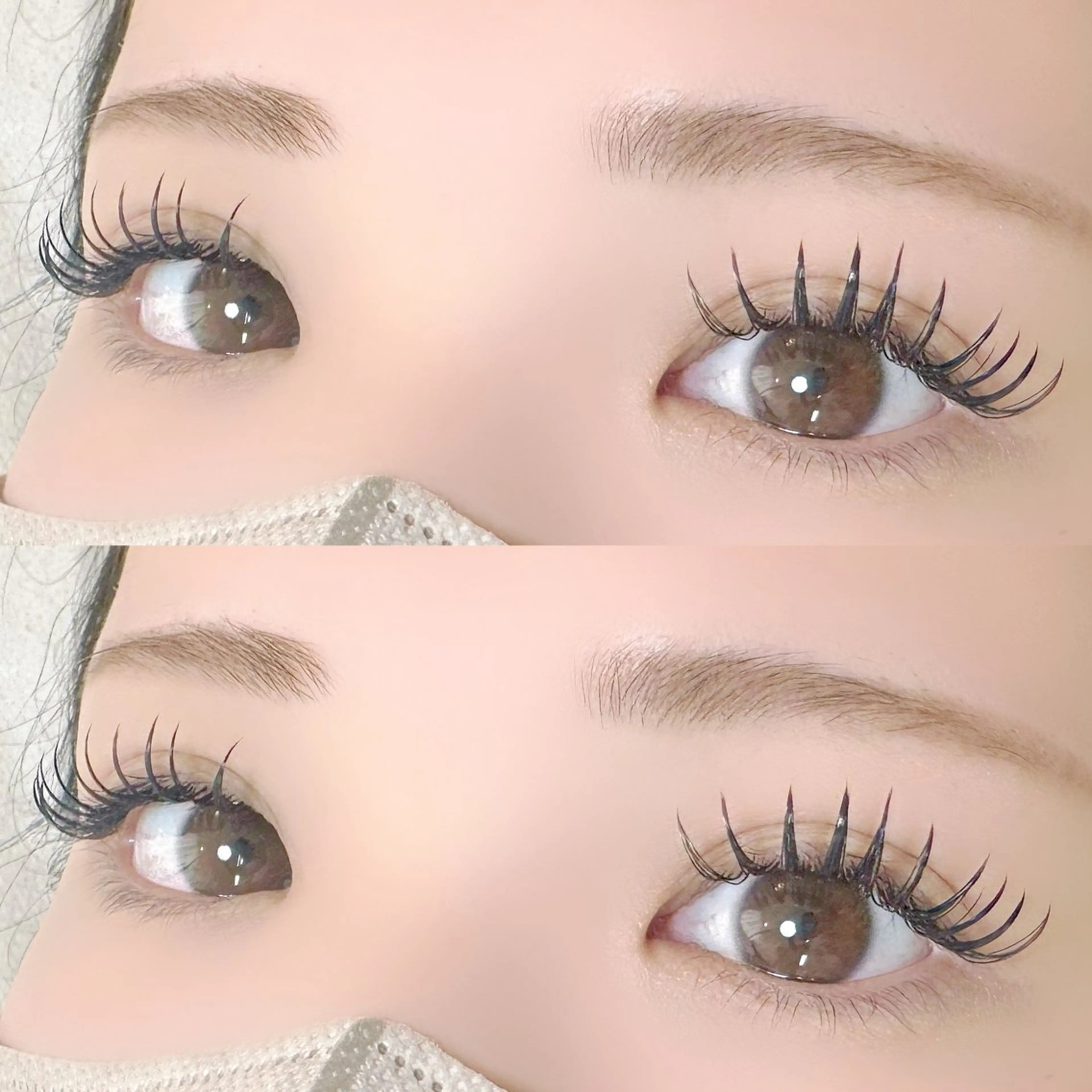 マツエク・マツパ フラットラッシュ alice tokyo中山★のマツエク・マツパデザイン