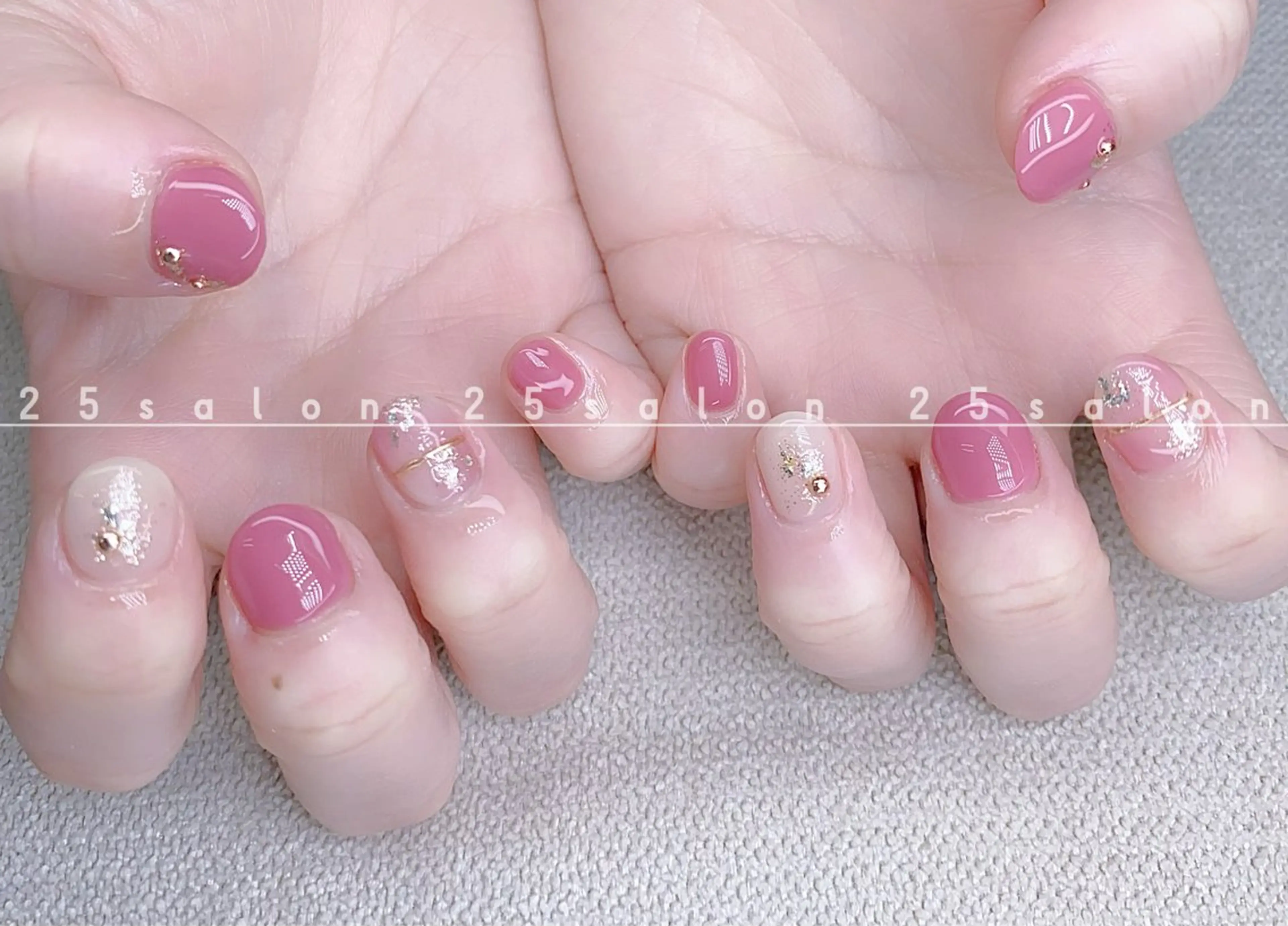 ネイル オーロラネイル チークネイル フットネイル フレンチネイル ジェルネイル 2 5のマツエク・マツパデザイン