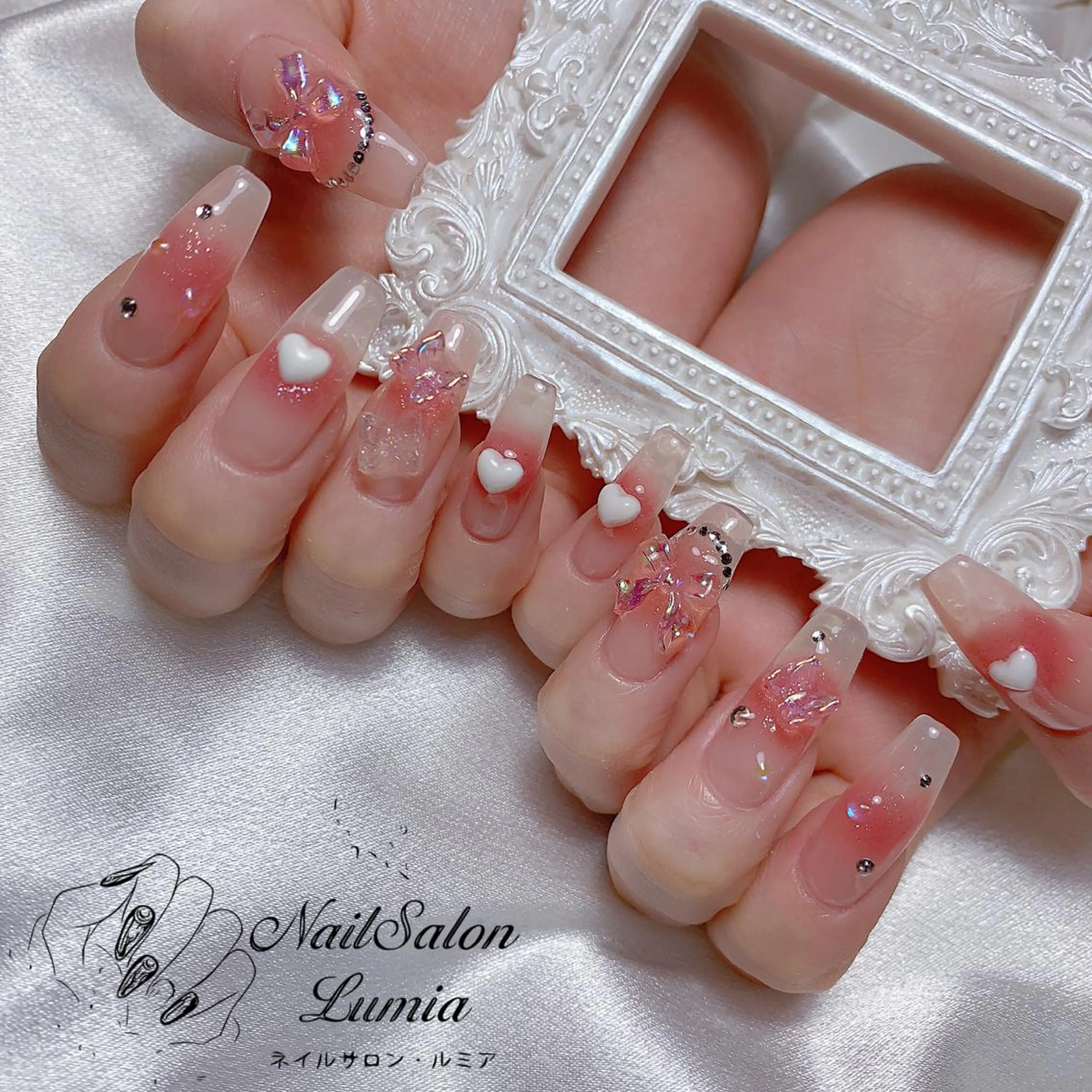 ネイル ハンドネイル ネイルサロン ルミア Lumia 店長のネイルデザイン