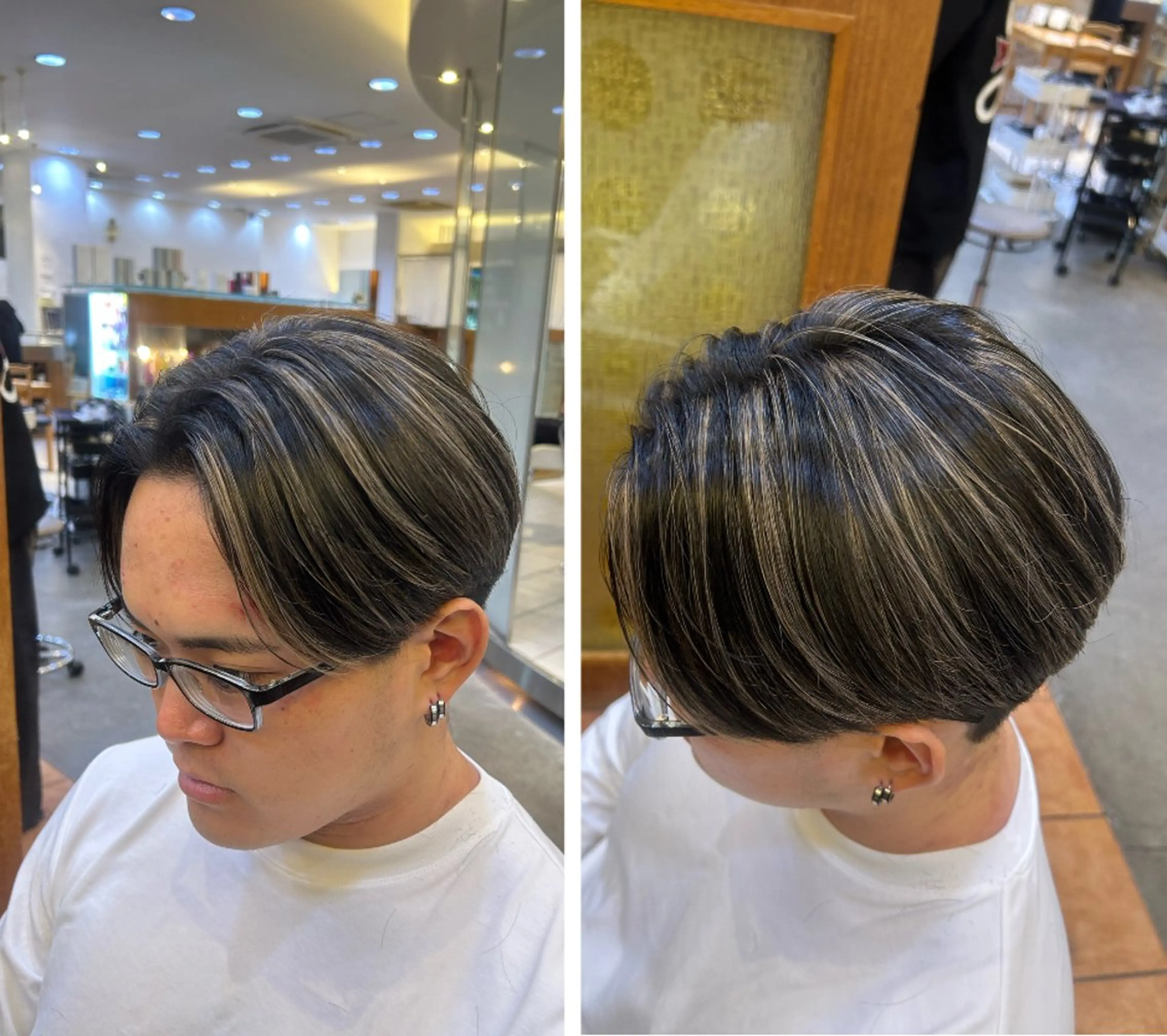 カラー メンズ カット ヘアカラー TUM🔥フェード/ メンズパーマのヘアスタイル