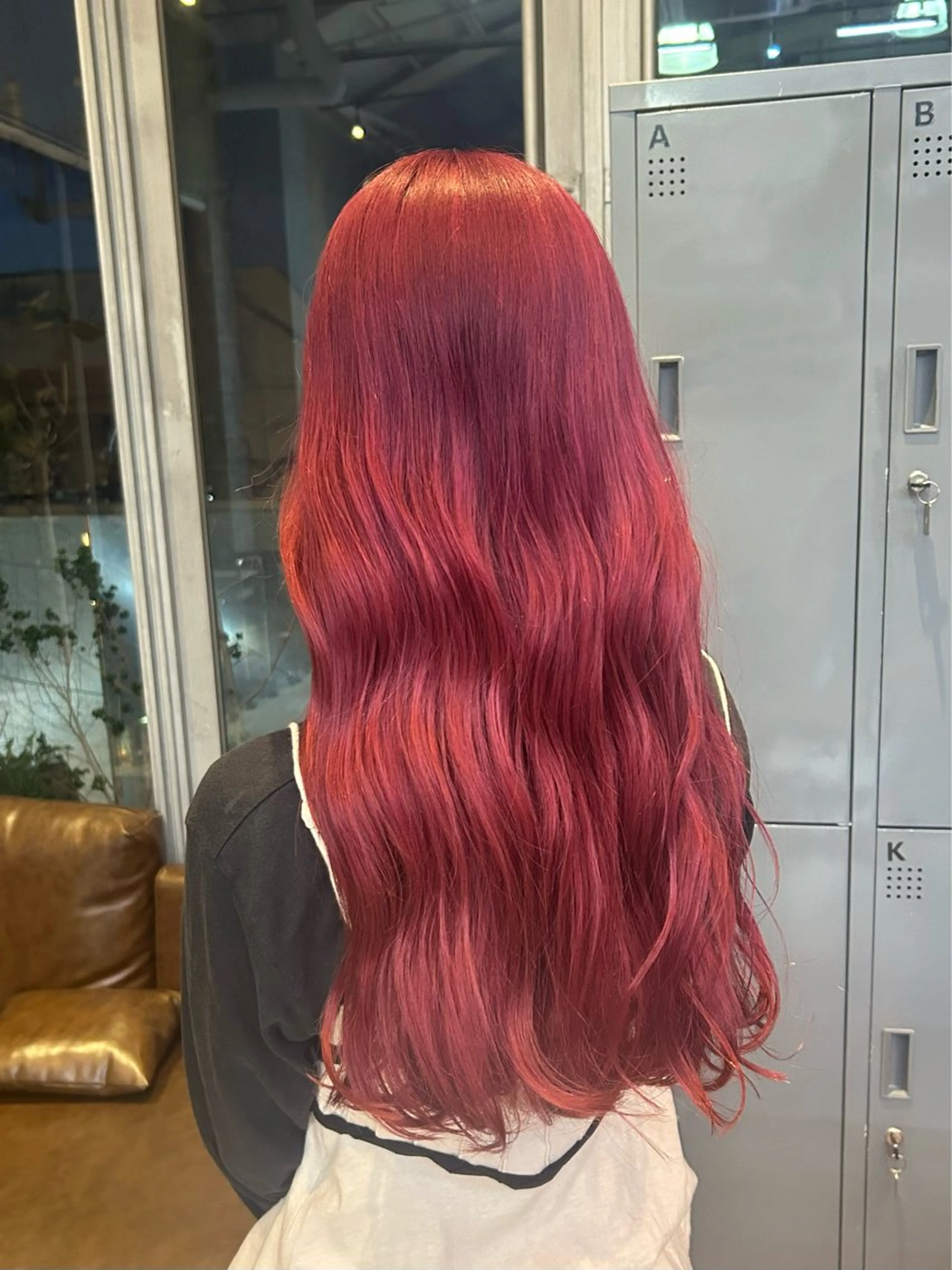 カラー レッドカラー ヘアカラー トリートメント 🎀艶ハイトーン特化 🎀セナのヘアスタイル