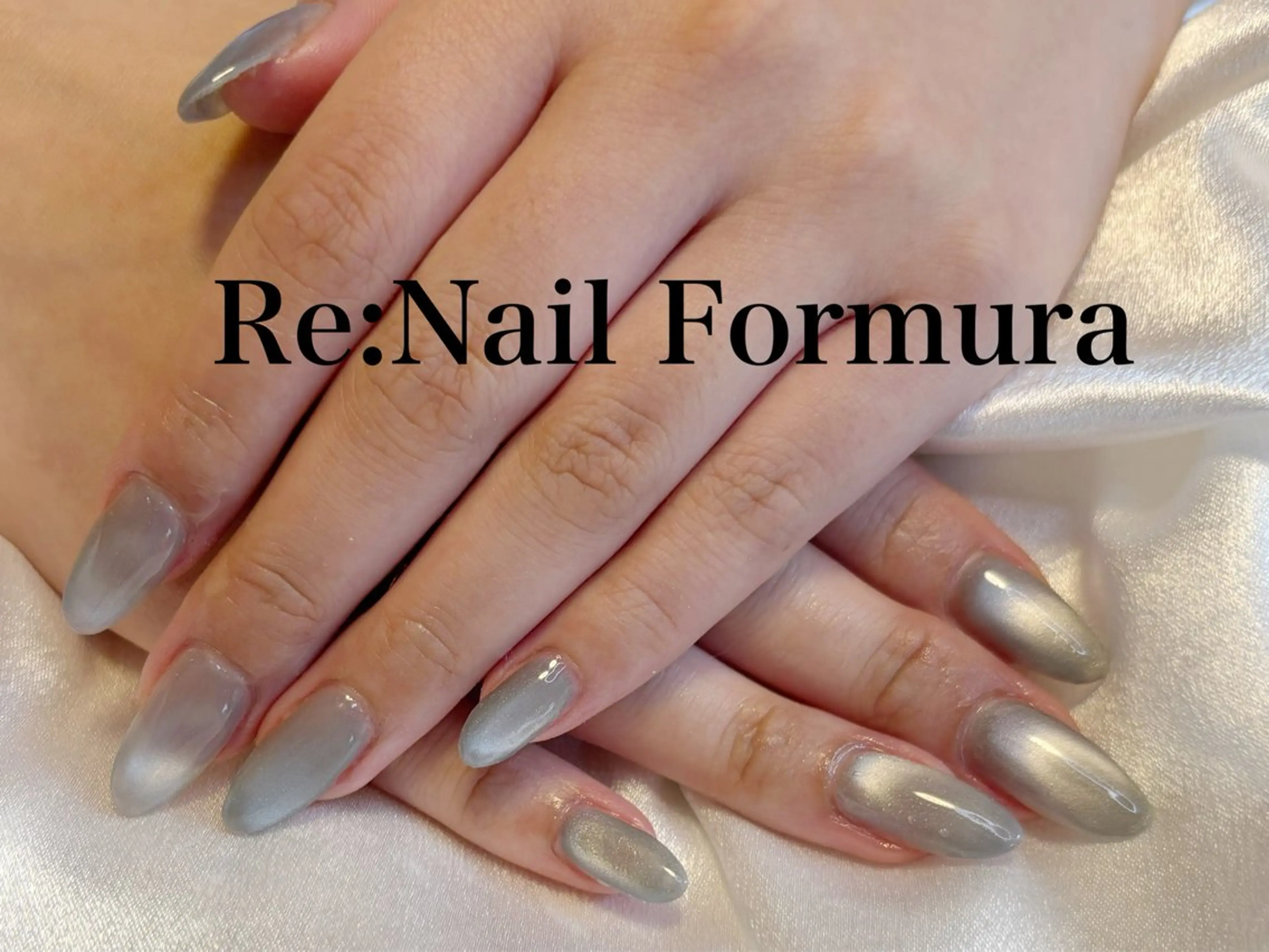 ミディアム ハンドネイル Re:Nail Formula所属・kido chieのネイルデザイン