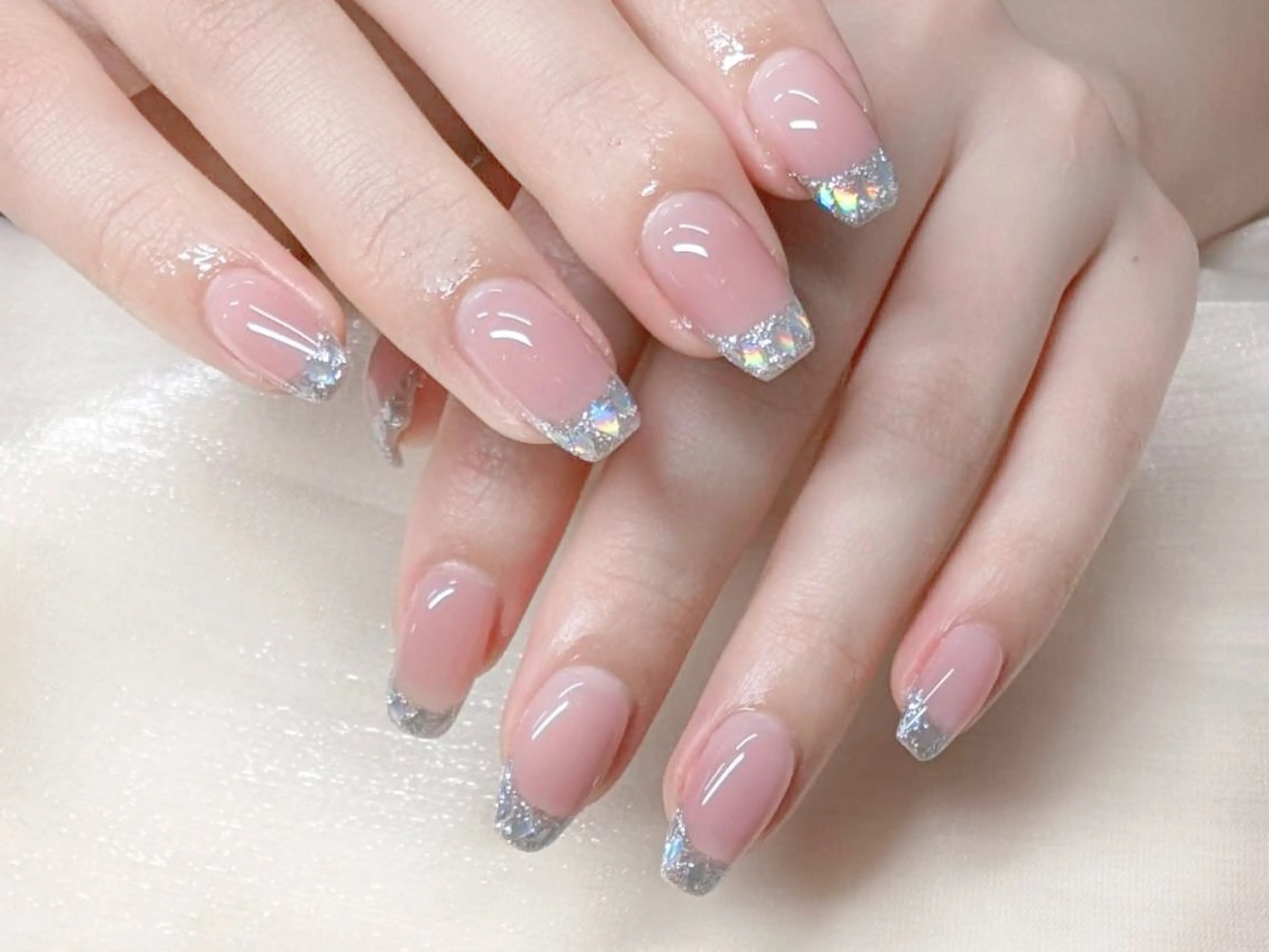 セミロング ハンドネイル ハンドケア NAILS Soraのネイルデザイン