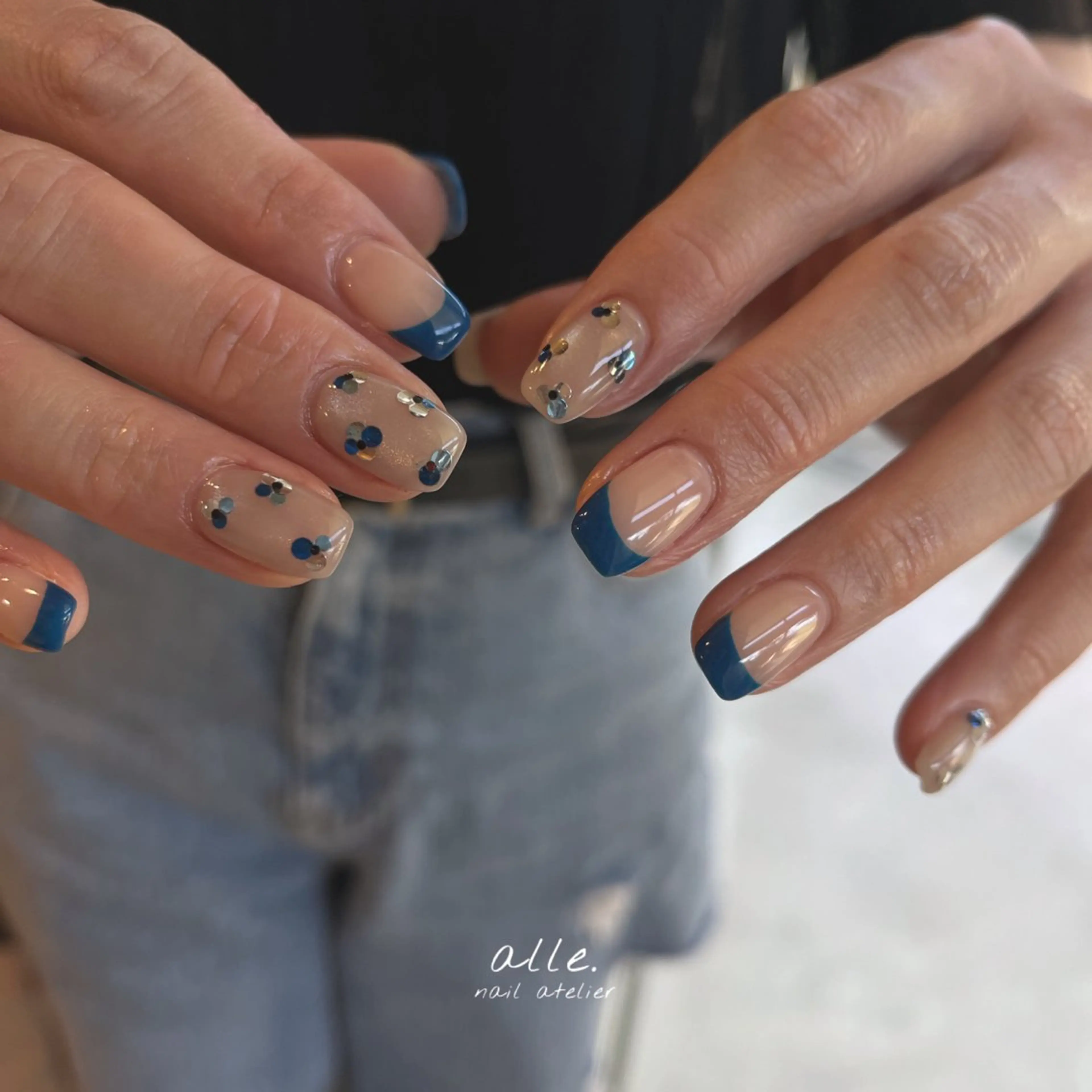 ネイル ハンドネイル atelier alle.のネイルデザイン