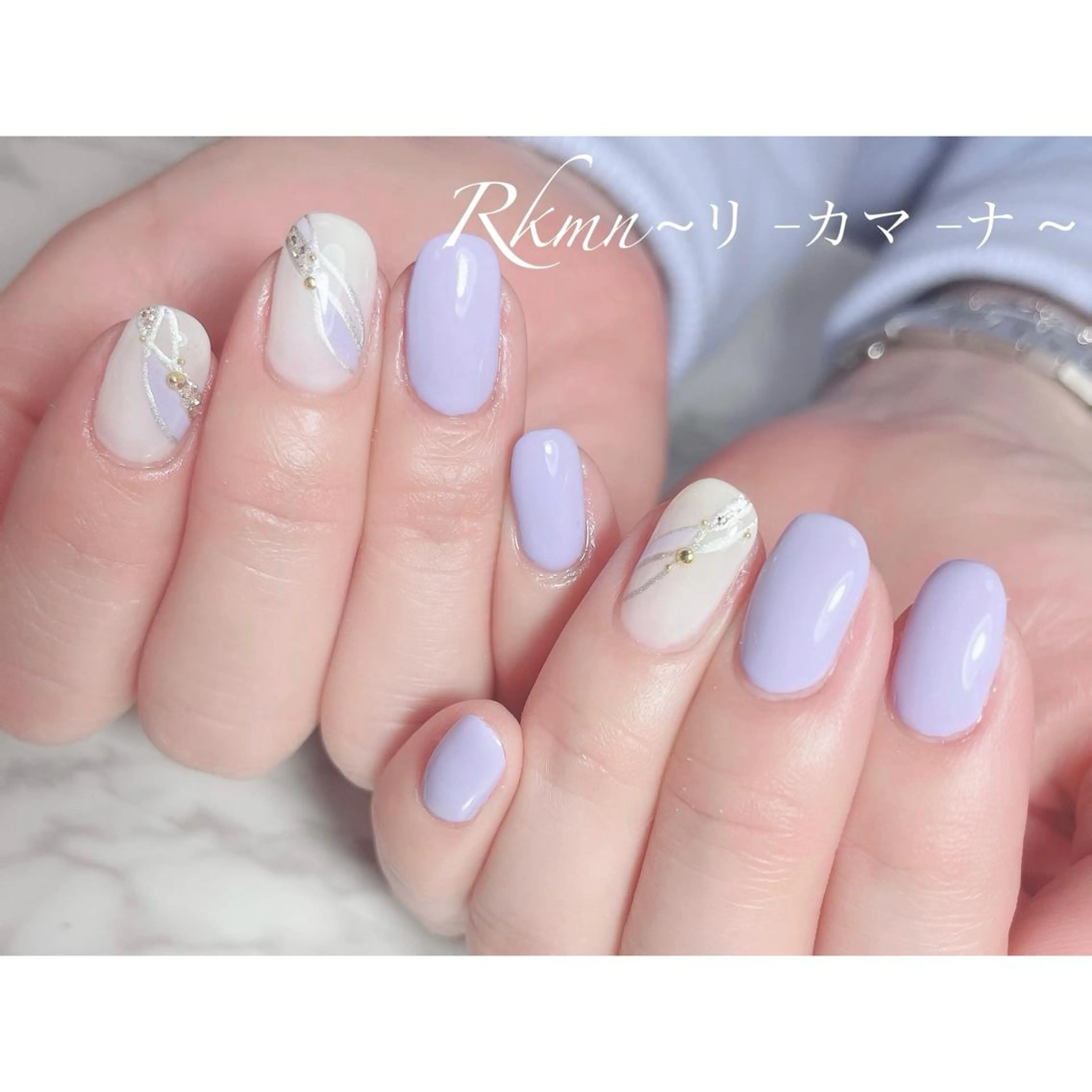 ネイル アートネイル フレンチネイル ジェルネイル グラデーション ニュアンスネイル ハンドネイル フットネイル ハンドケア Rkmn ~リ-カマ-ナ~のネイルデザイン