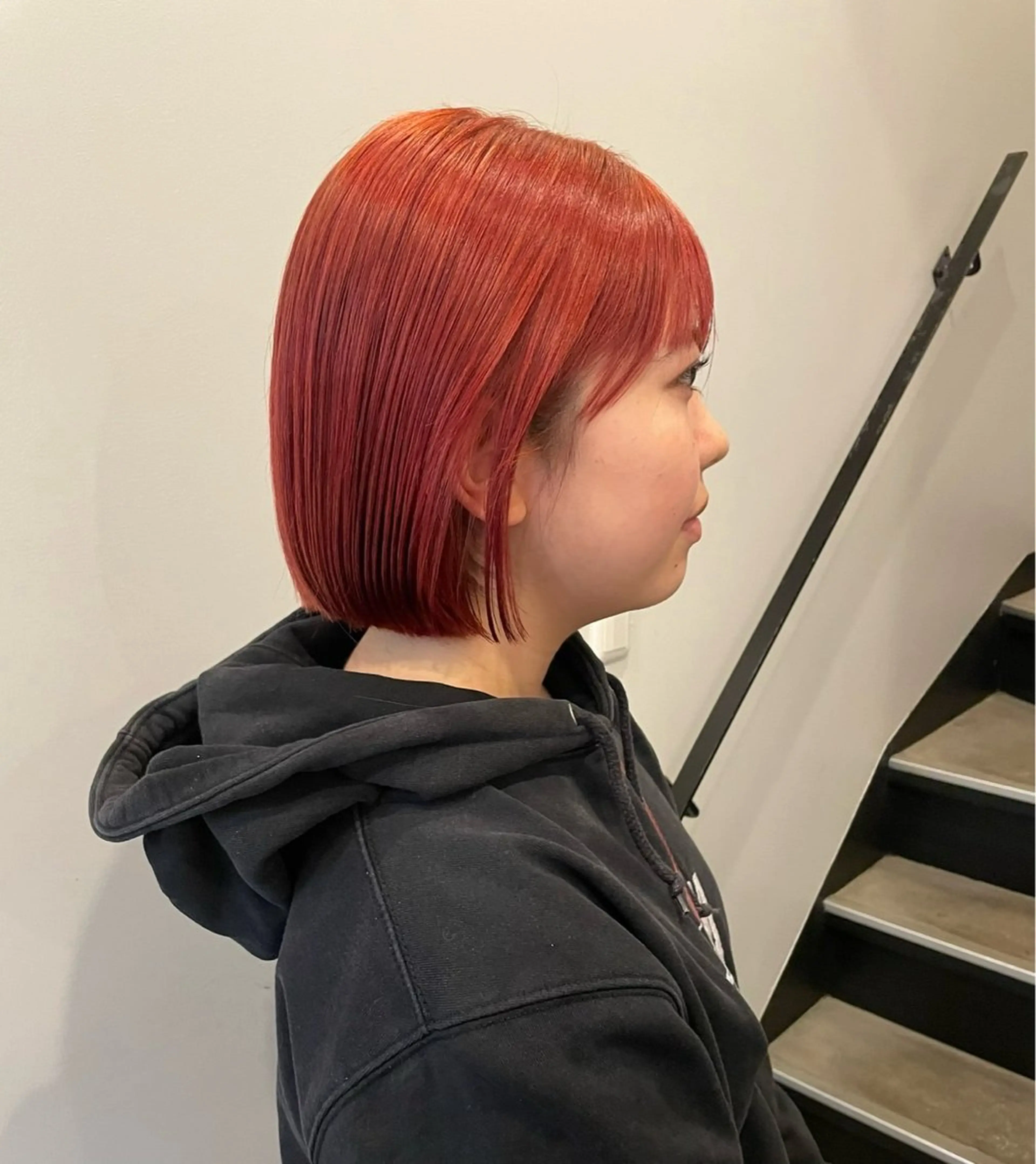 カラー ヘアカラー かえで🧶 ボブ/ハイトーンのヘアスタイル