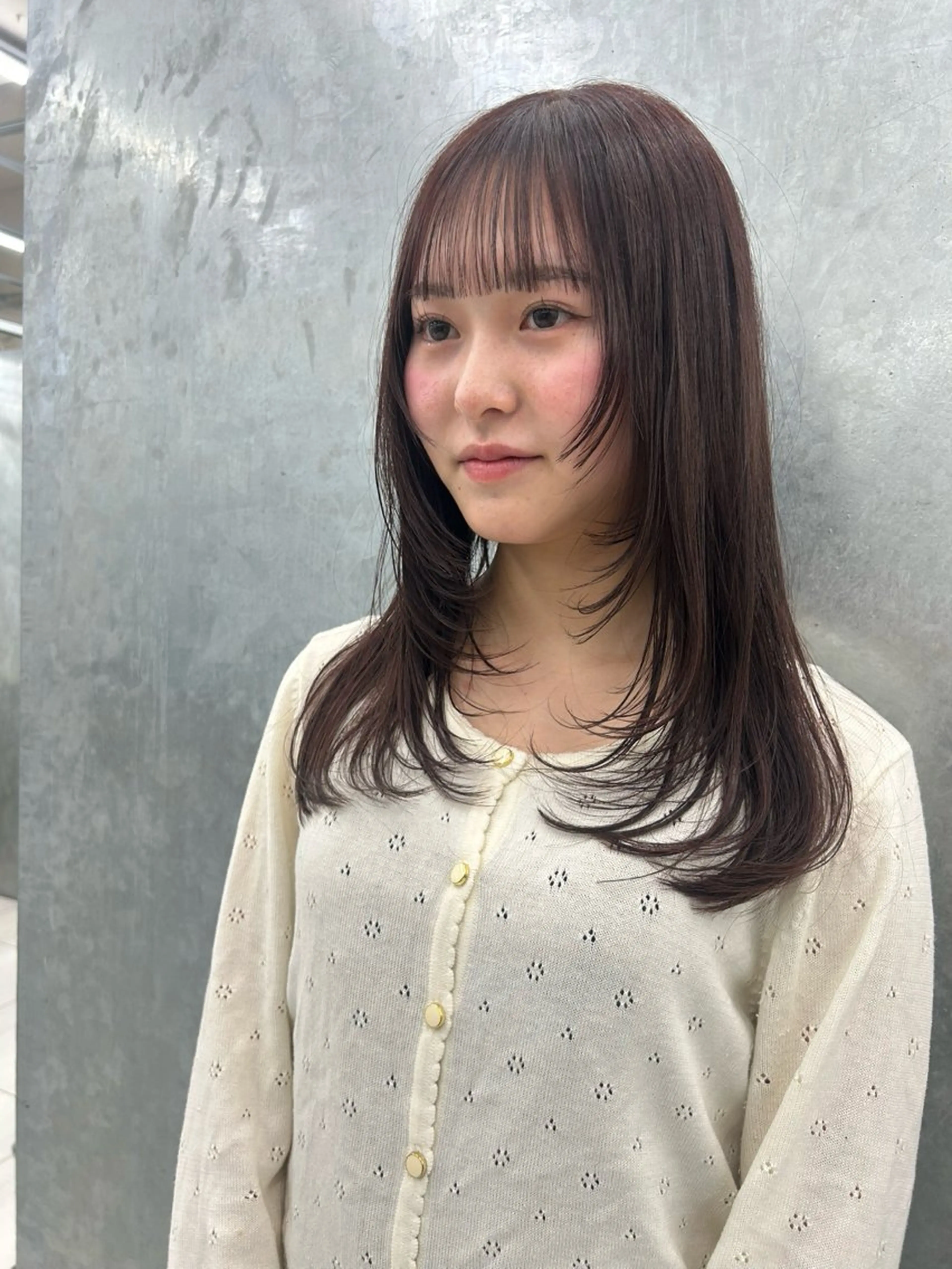 ロング カット 🩵️⋆*BASSA ゆうきのヘアスタイル