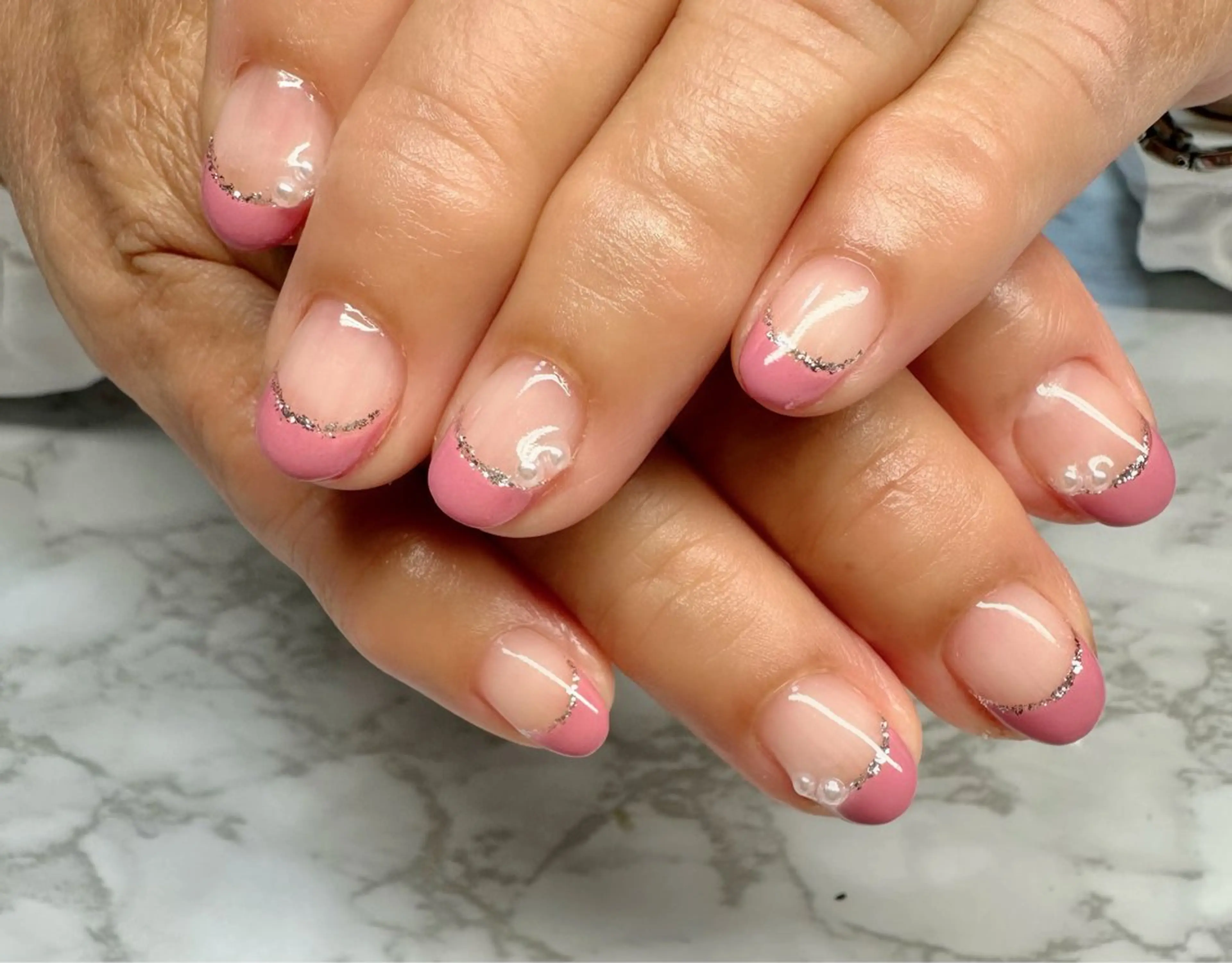 ネイル フレンチネイル ニュアンスネイル M.N_ nailのネイルデザイン