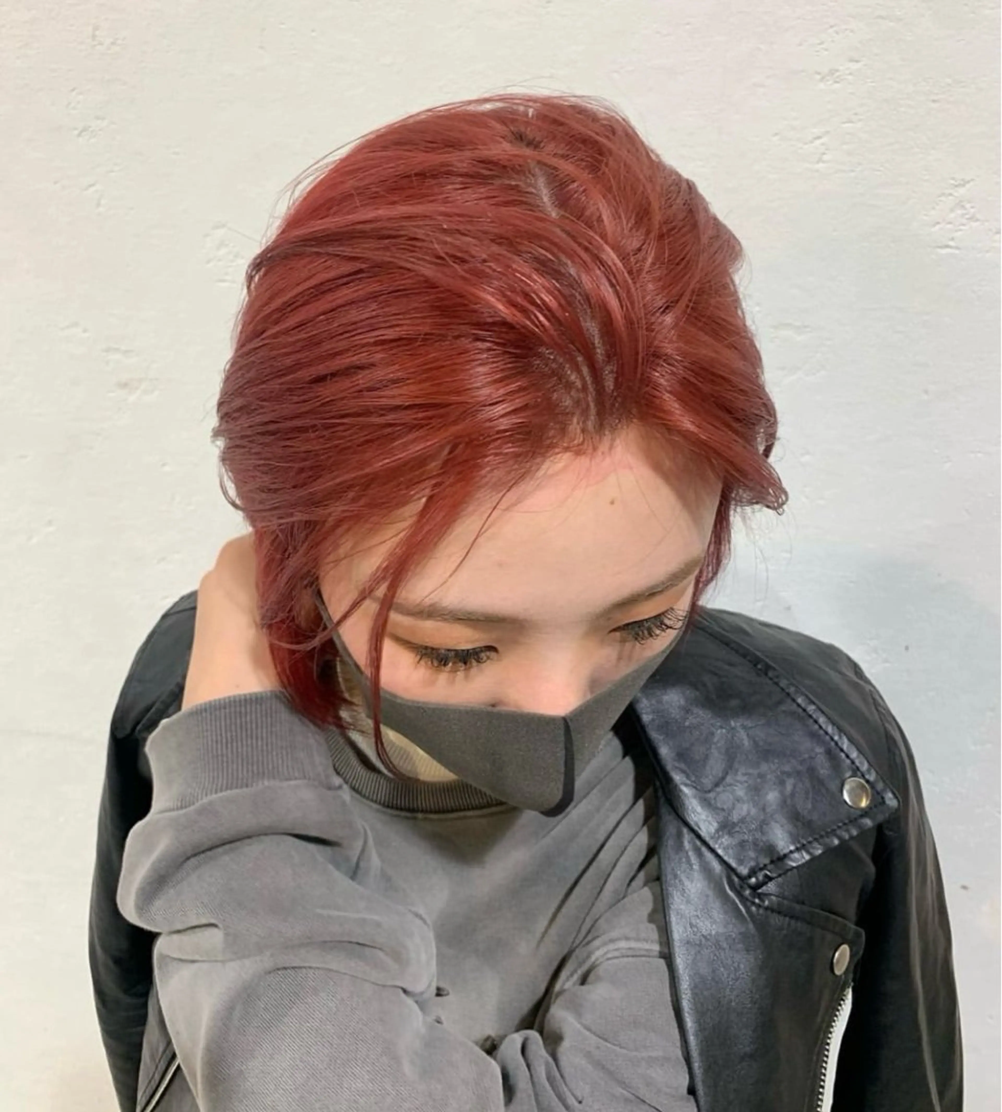 ミディアム カラー ヘアカラー トリートメント ブリーチ/アレンジ 天満/chihiroのヘアスタイル