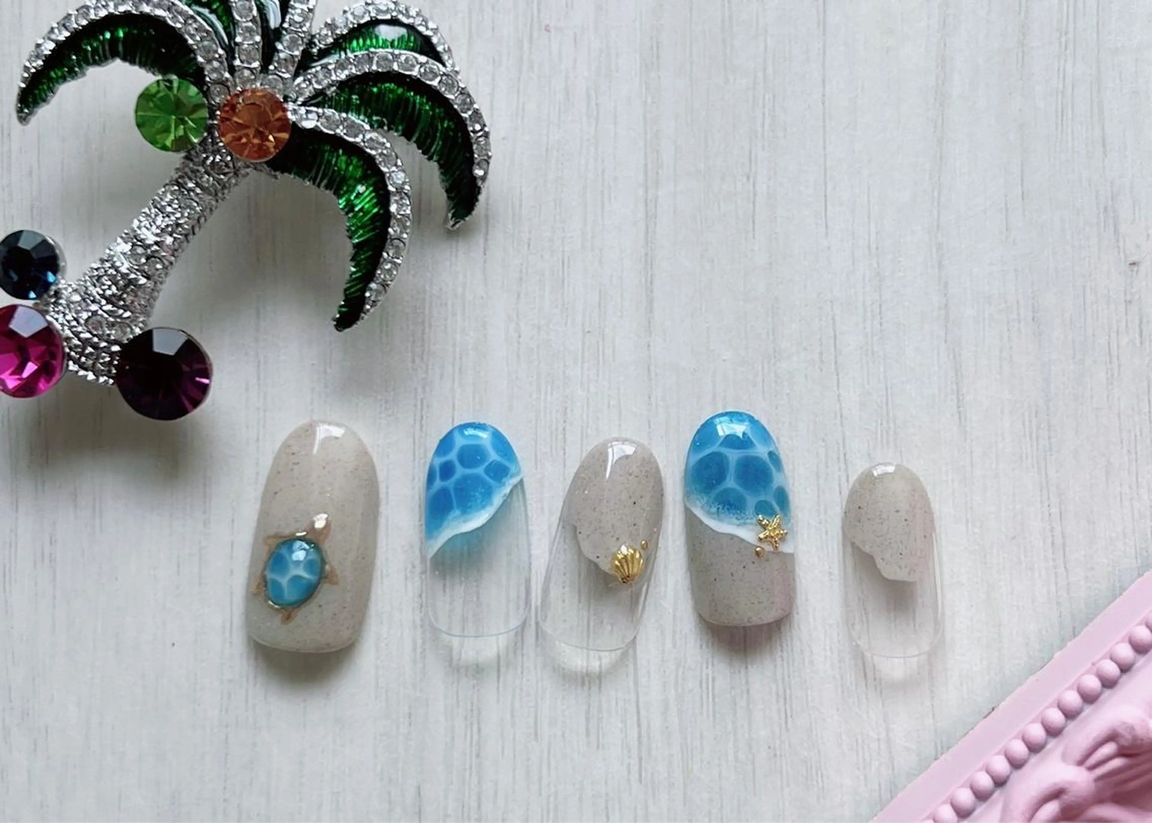 ネイル ハンドネイル トップネイリスト Ribbon立川店のネイルデザイン