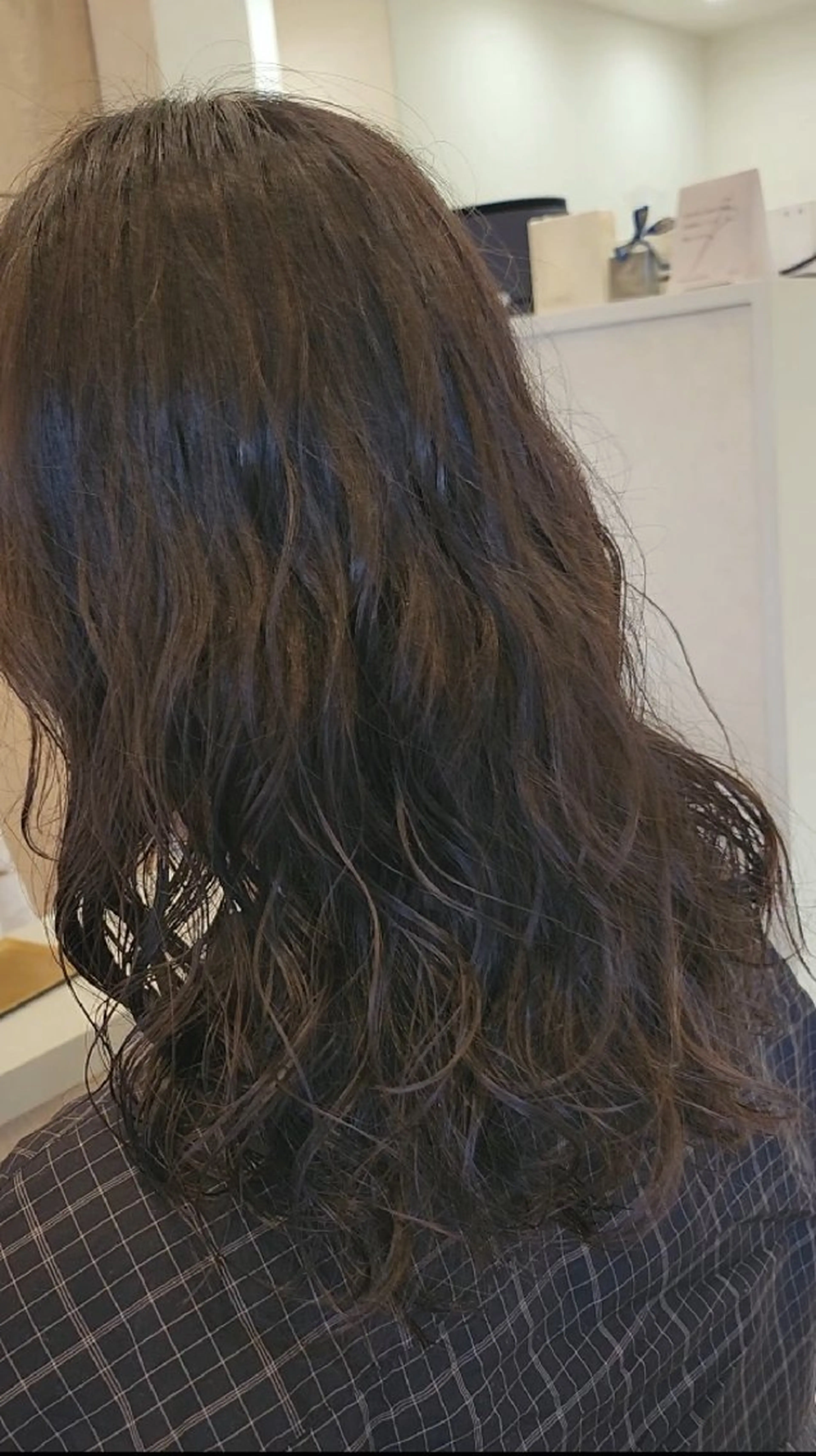 セミロング パーマ 垢抜けパーマヘア🍯 ジルのヘアスタイル