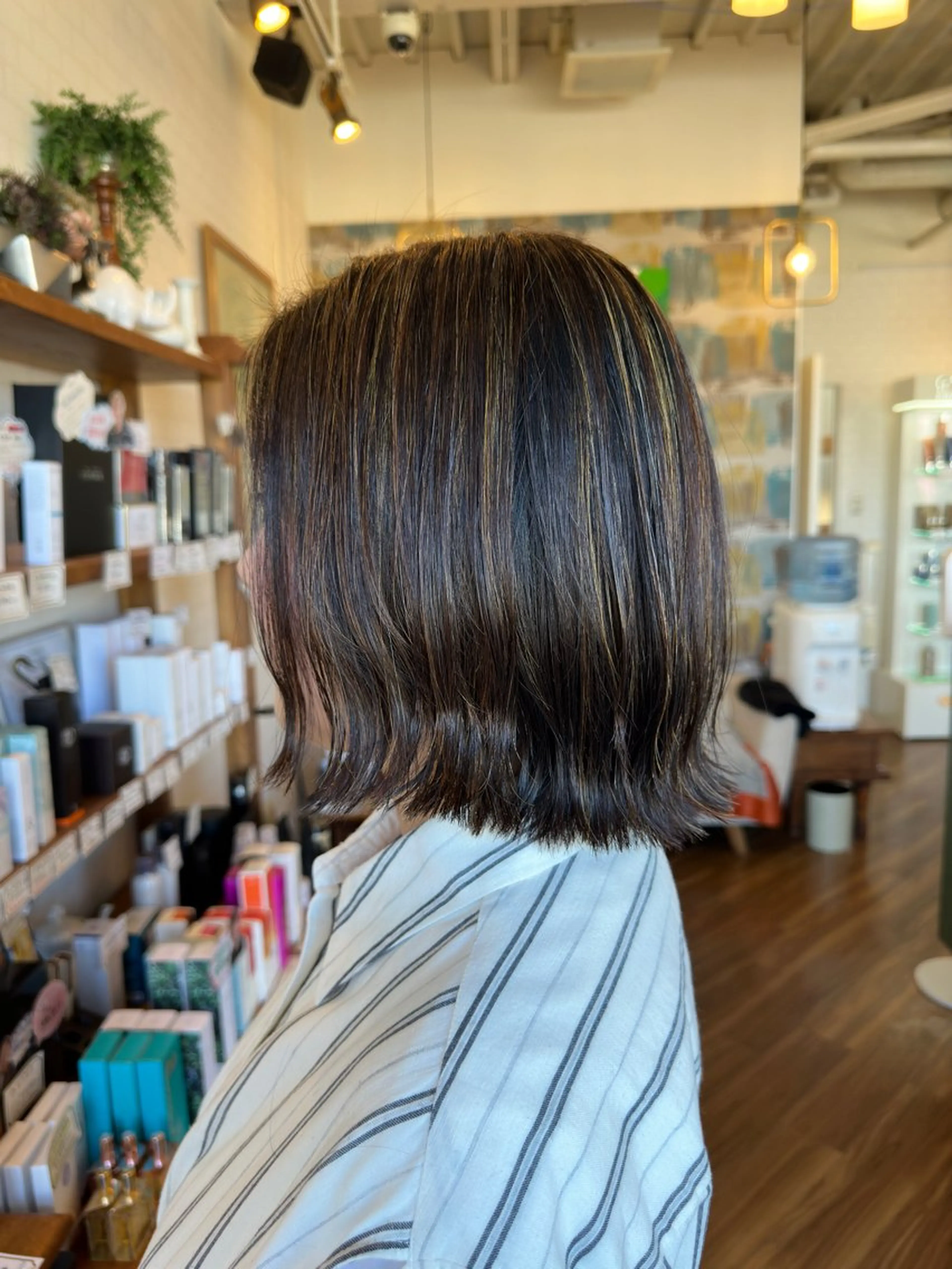 ミディアム ハイライト 加藤 大河のヘアスタイル