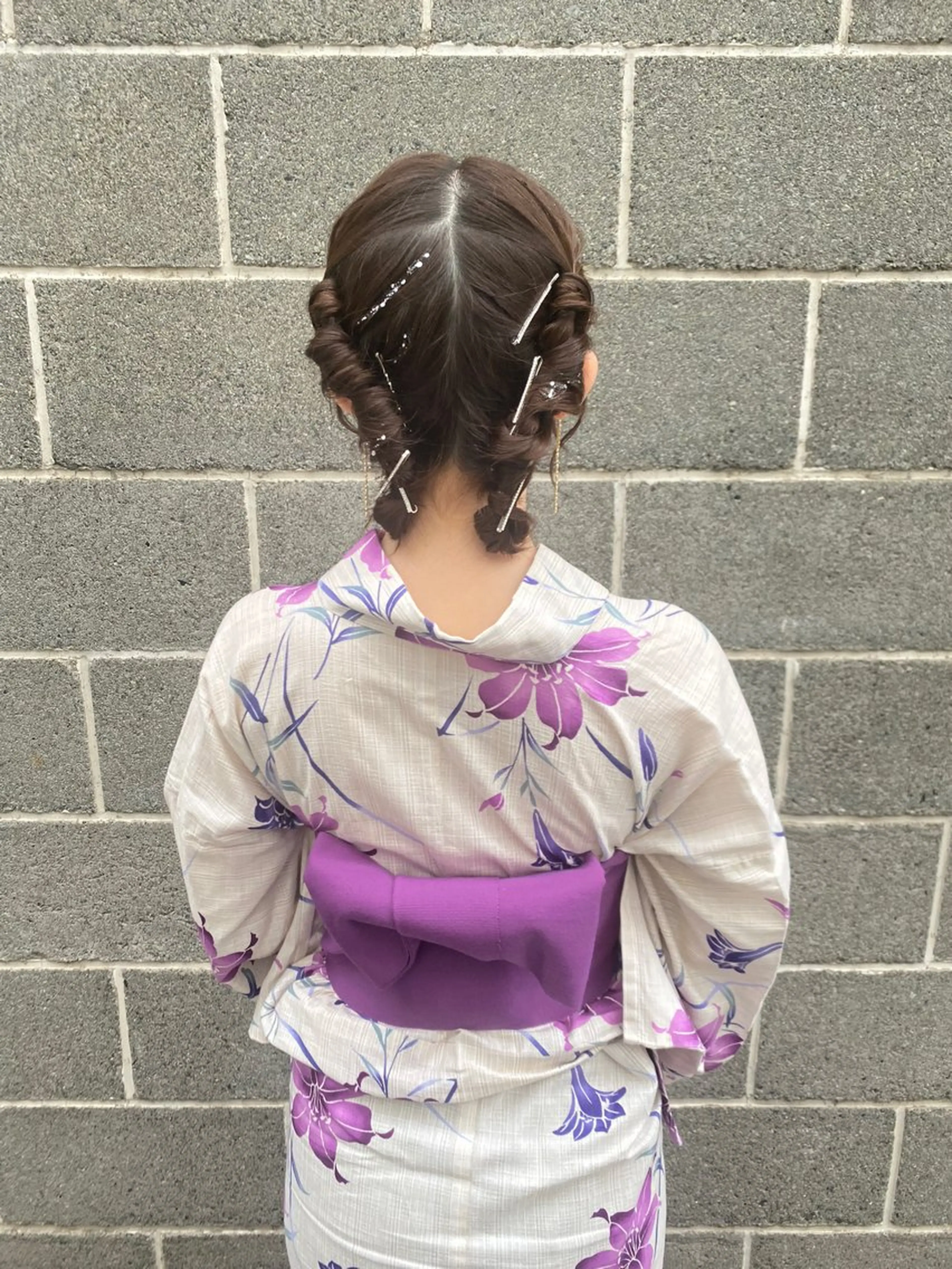 ヘアアレンジ 浴衣 🌻アラサー女子 指名No1🌻さやかのヘアスタイル