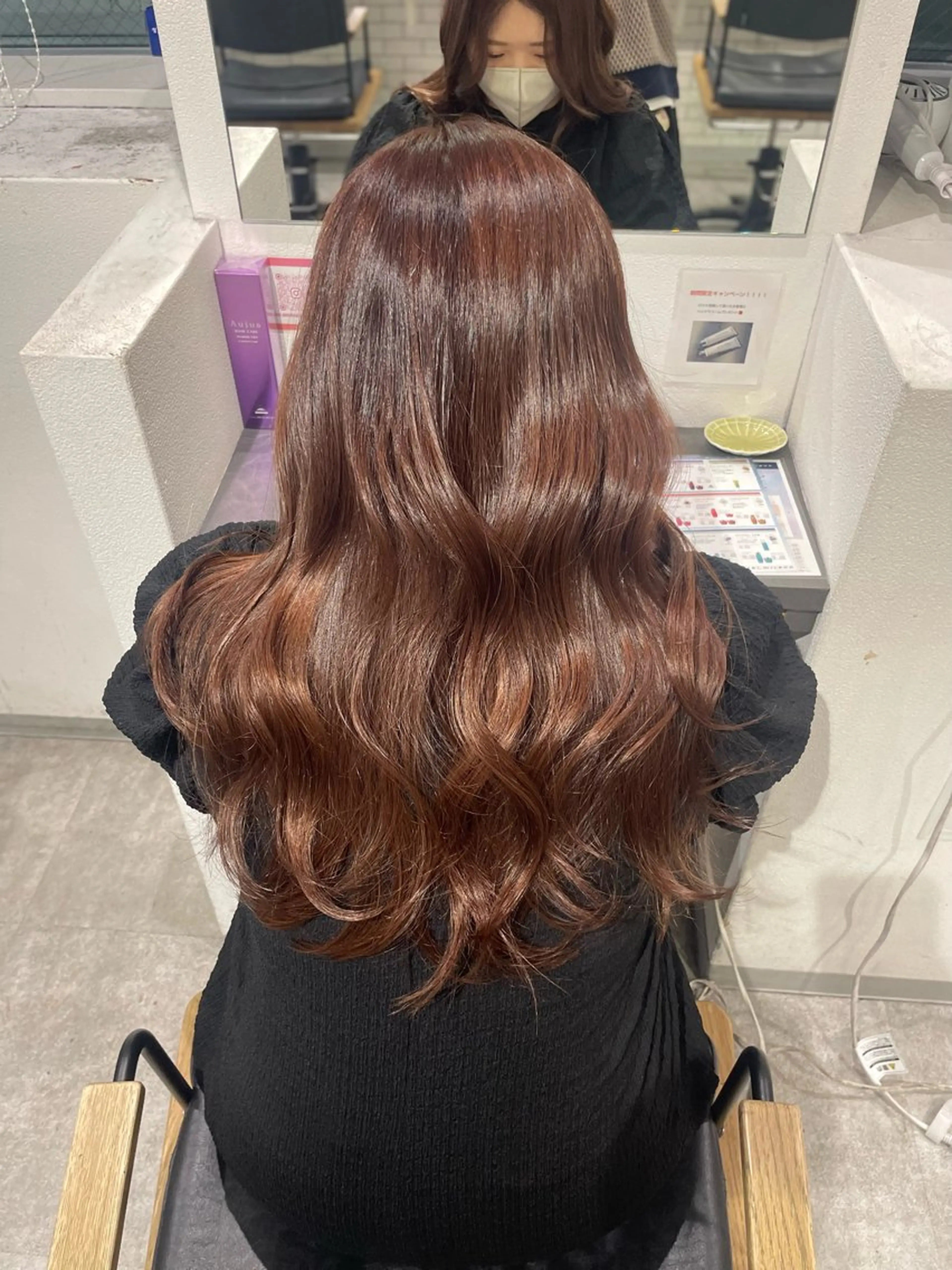 ロング カラー ヘアカラー トリートメント GaKu/ハイトーン /ブリーチ/レイヤーのヘアスタイル