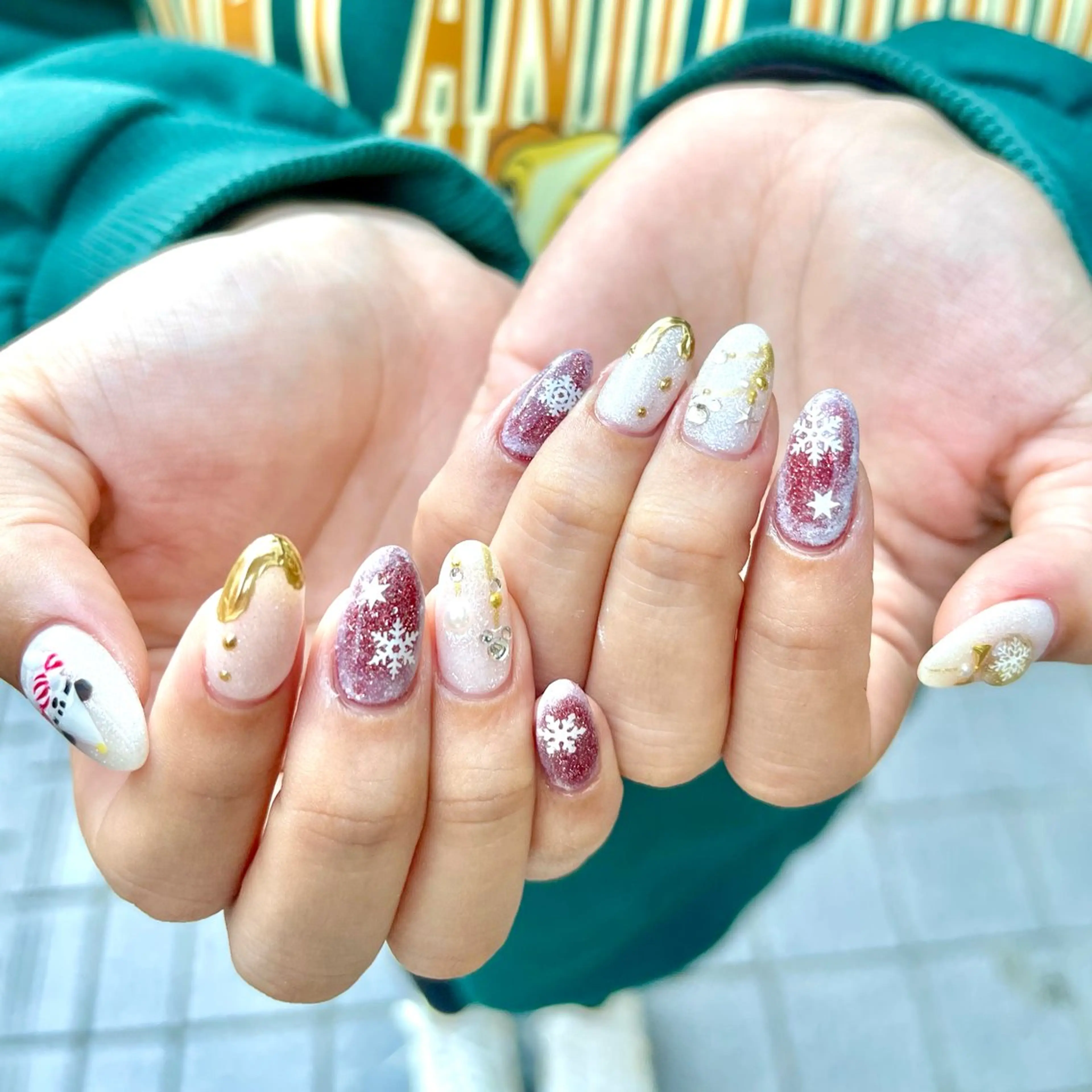 ネイル ハンドネイル 🤎🧸 Aya 🧸🤎のネイルデザイン