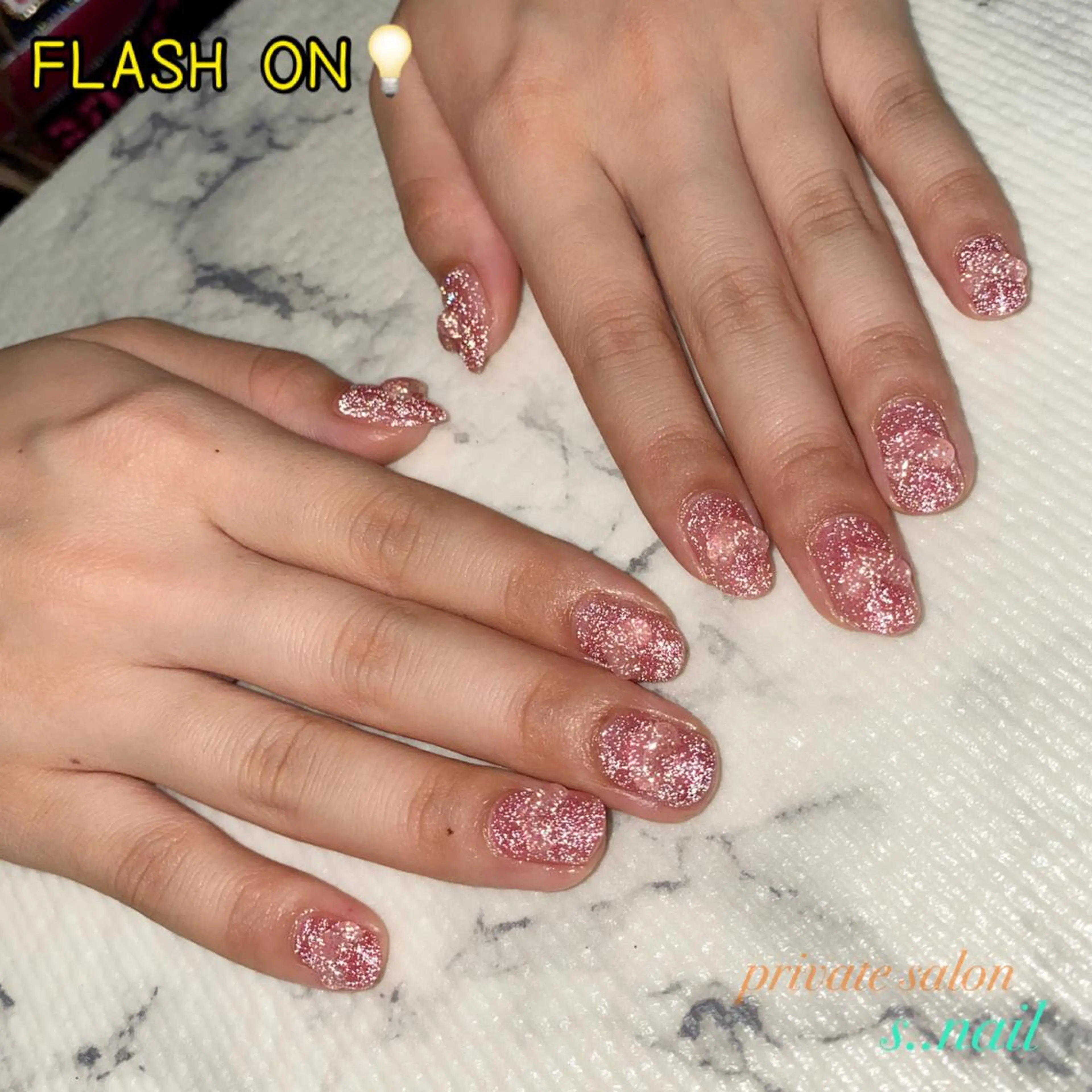 ネイル フラッシュネイル ハンドネイル フットネイル s..nail / MORITAのネイルデザイン