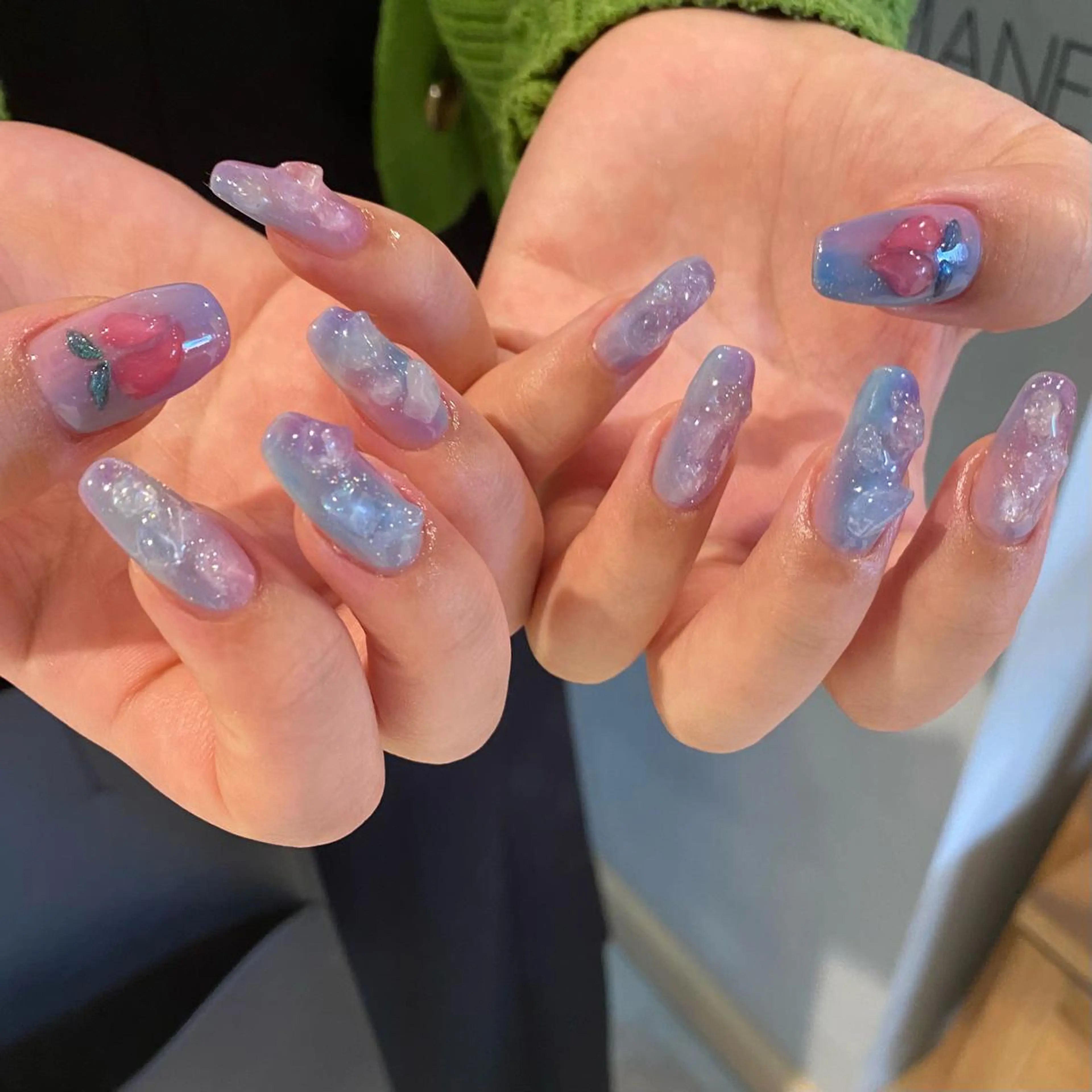 ネイル ニュアンスネイル ハンドネイル RINO AMANE nailのネイルデザイン