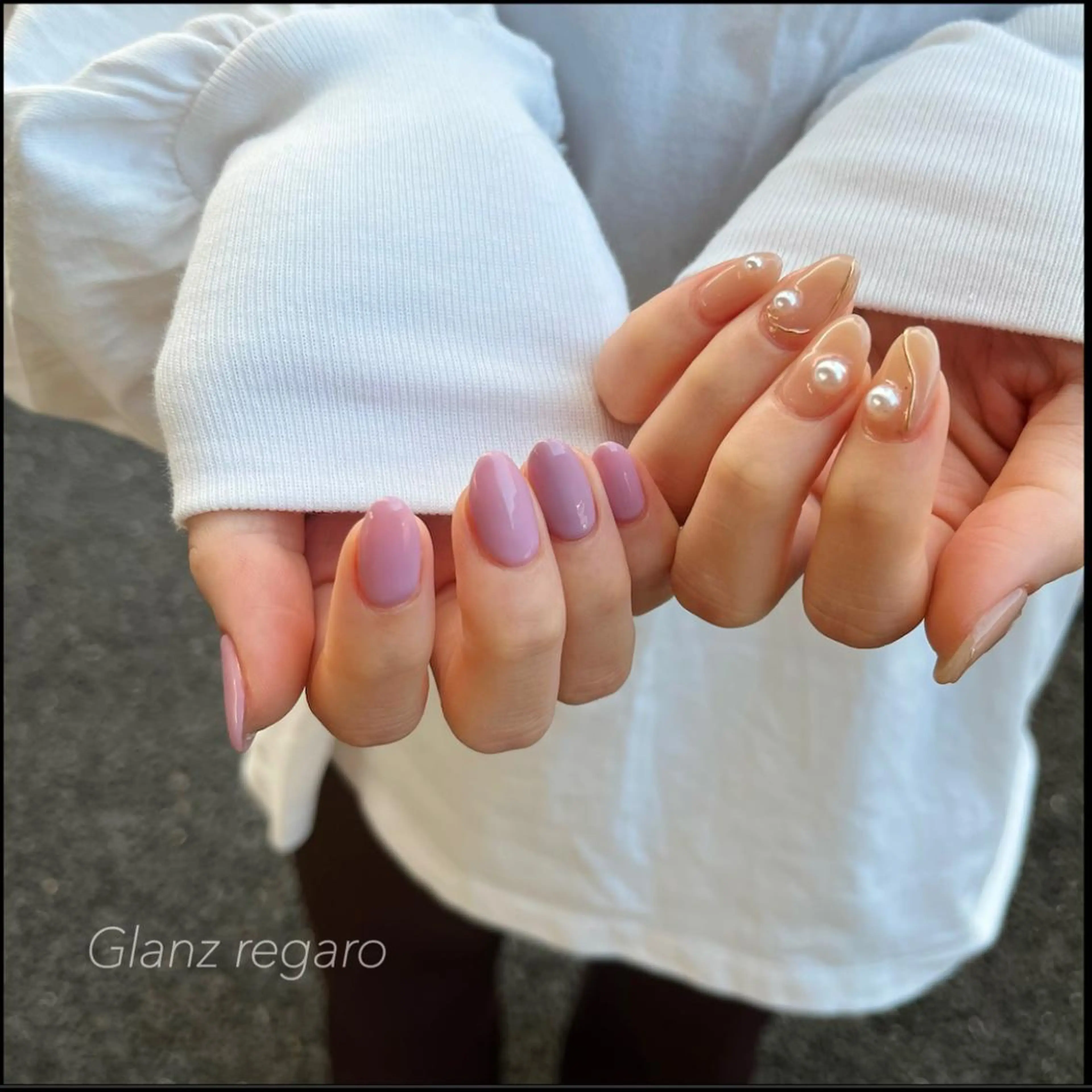 ネイル Glanz regaroのネイルデザイン