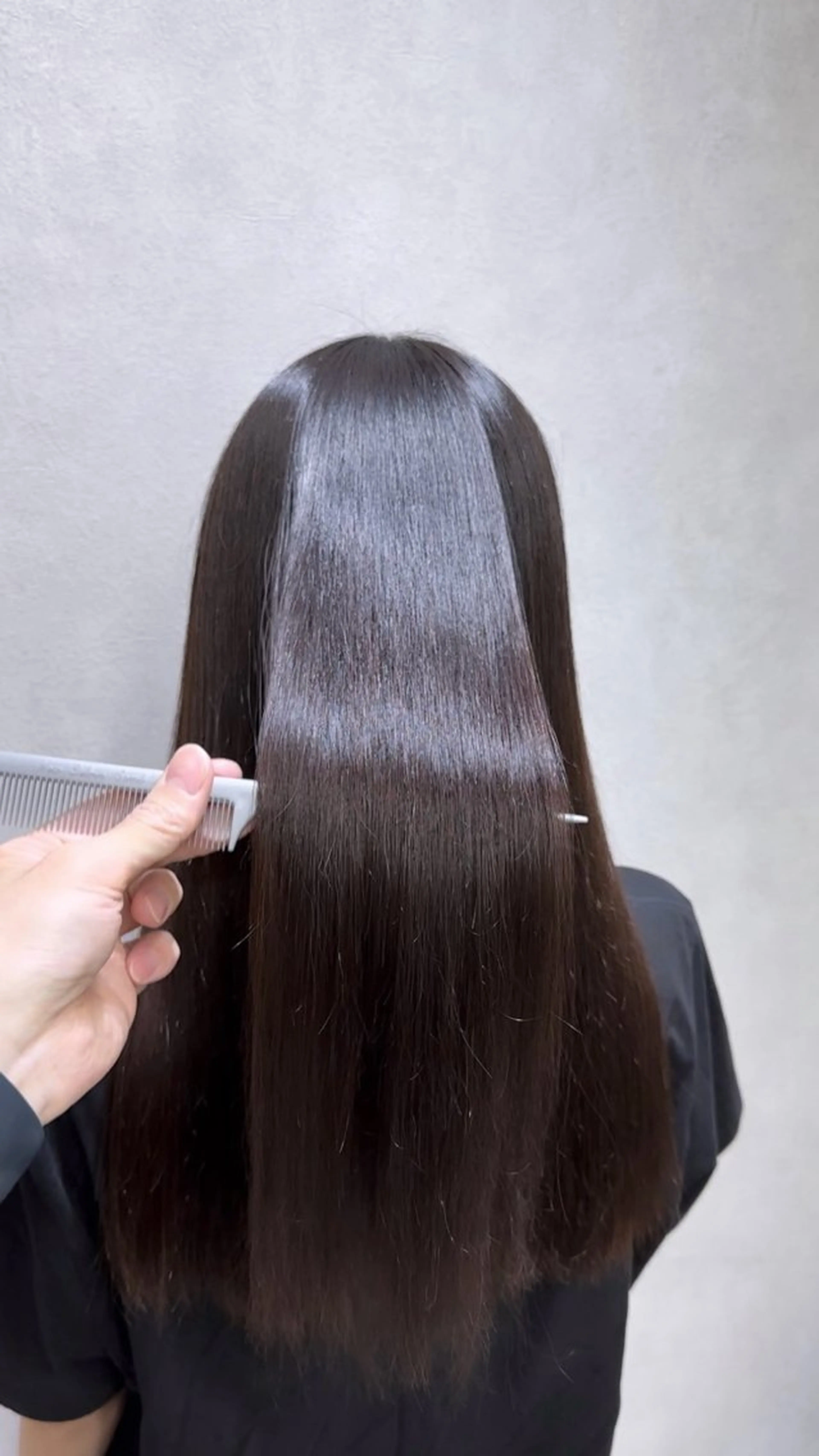 セミロング 髪質改善×レイヤー 中村洋介のヘアスタイル