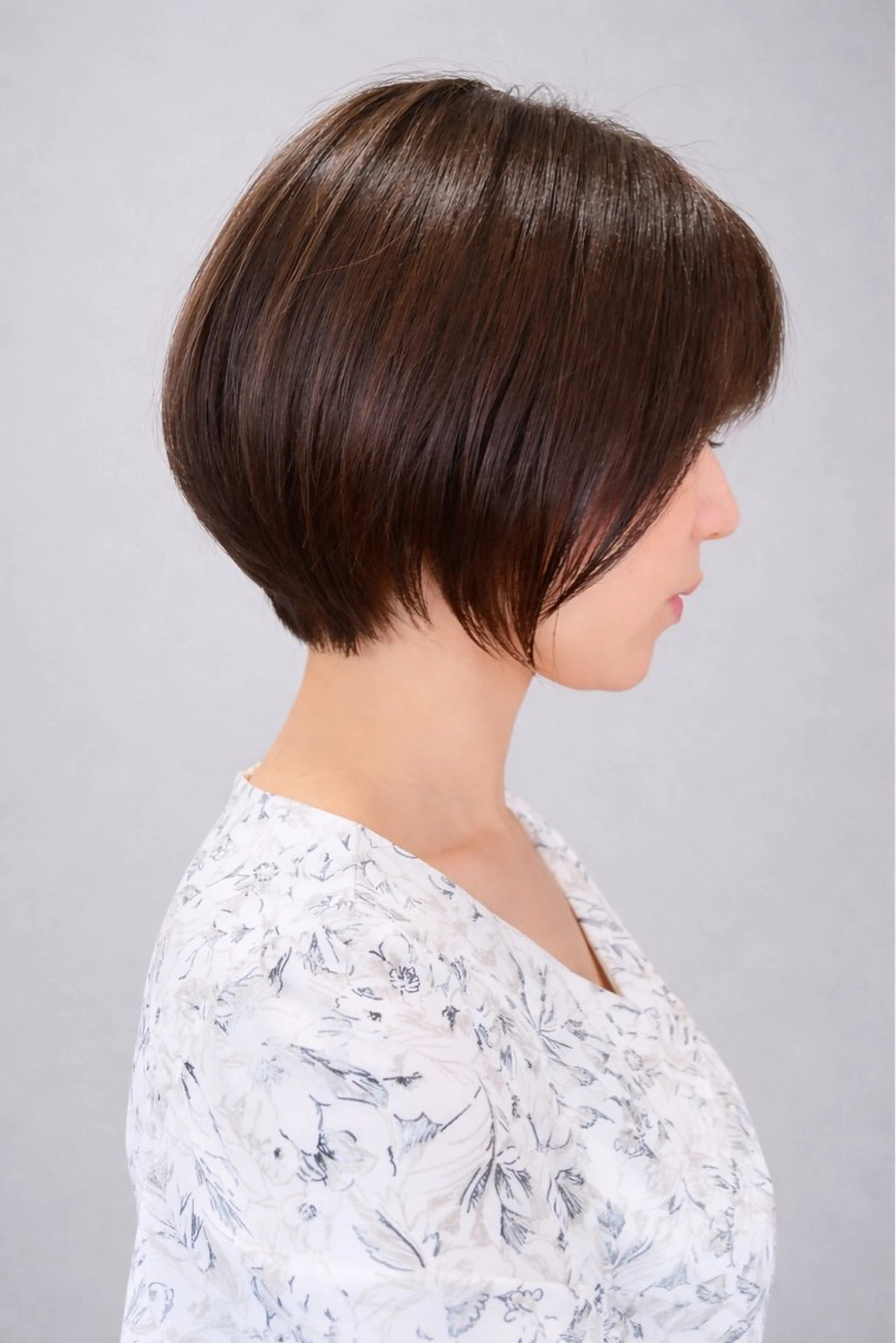 ショート カット 縮毛矯正 トリートメント midori osawaのヘアスタイル