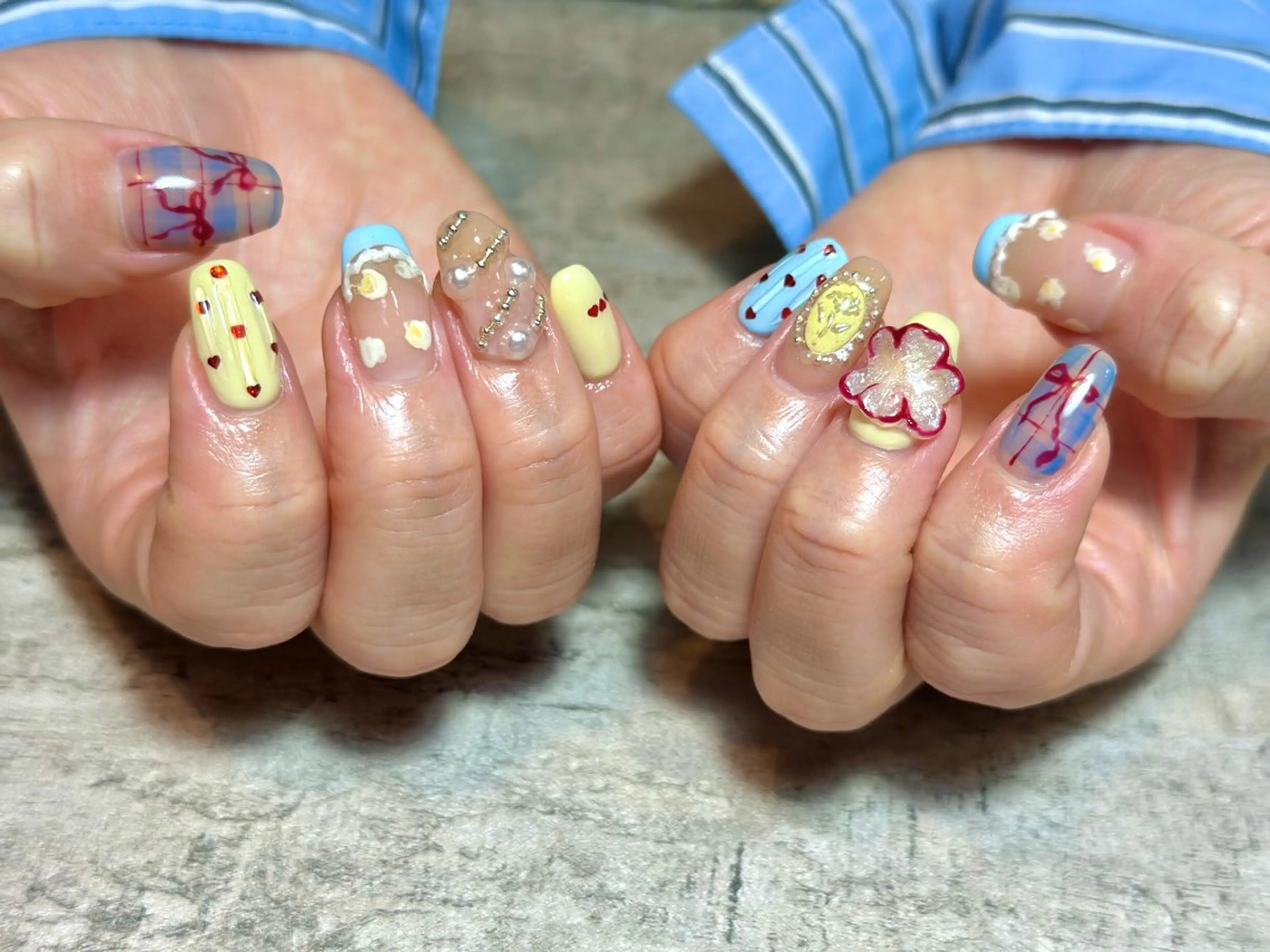 ネイル GéRanium Harukaのネイルデザイン