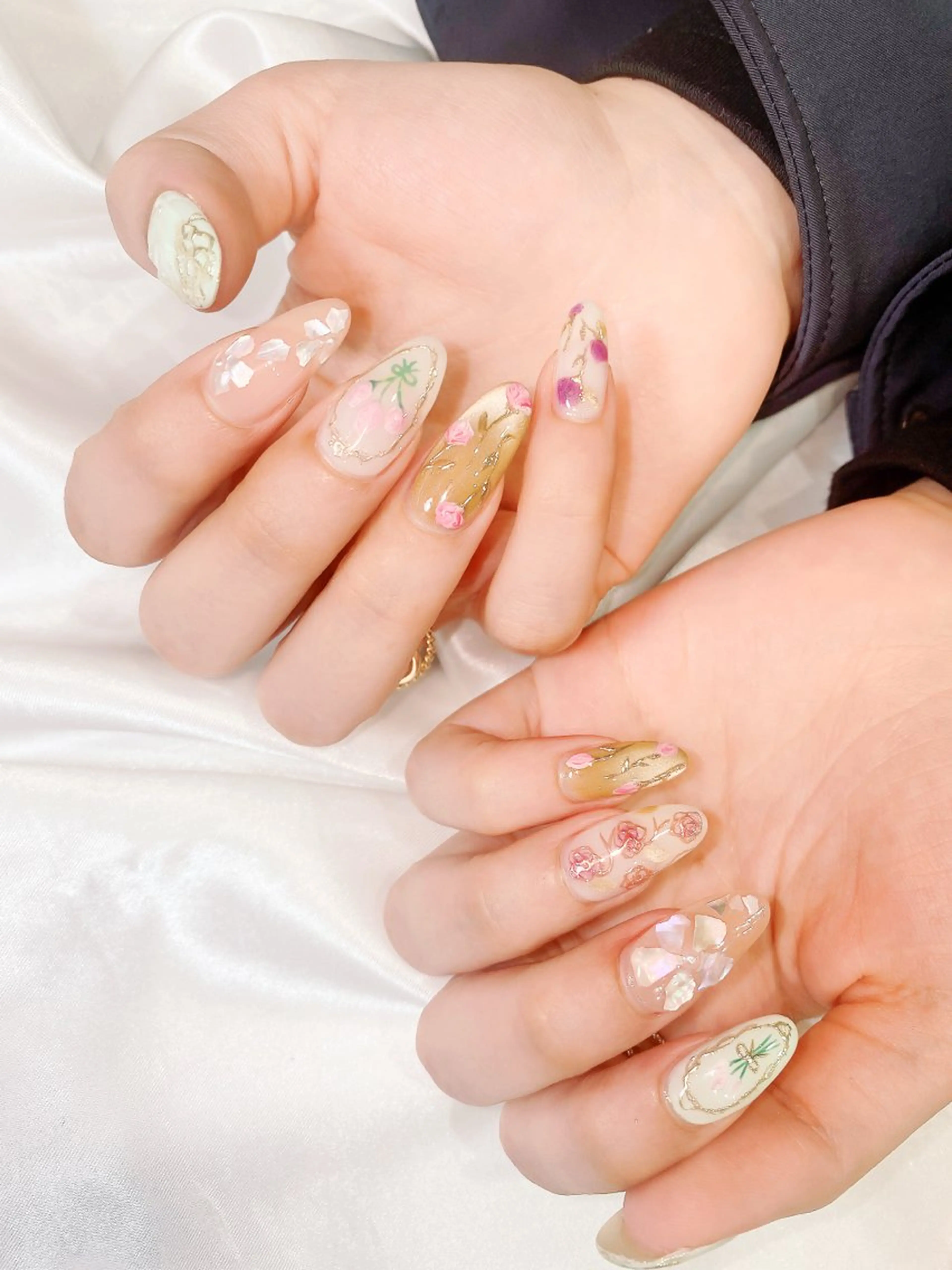 ネイル 持ち込み éclat エクラのネイルデザイン