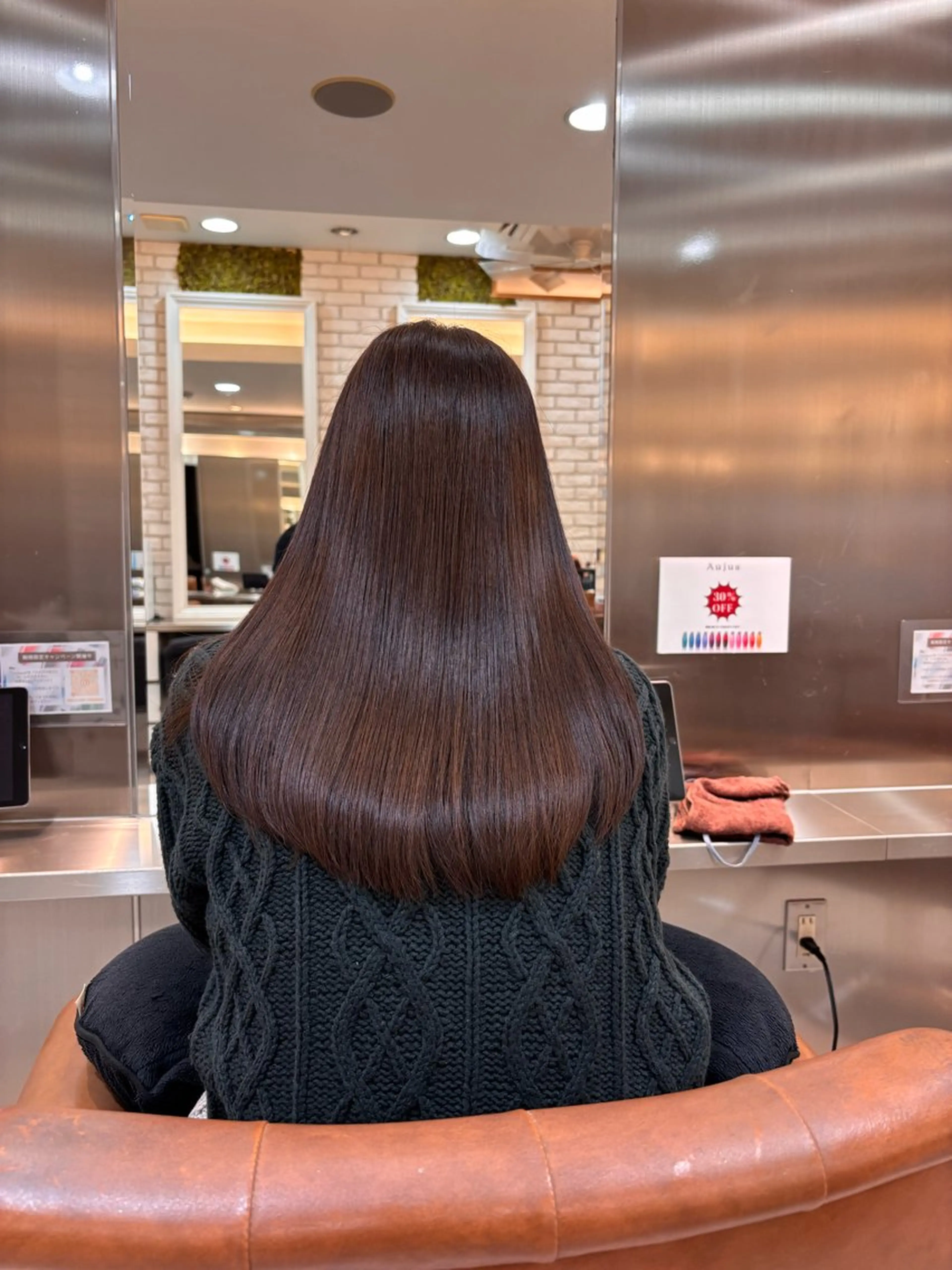 ロング カラー 髪質改善 カット ヘアカラー トリートメント un.le.pont ルカ  🎨のヘアスタイル