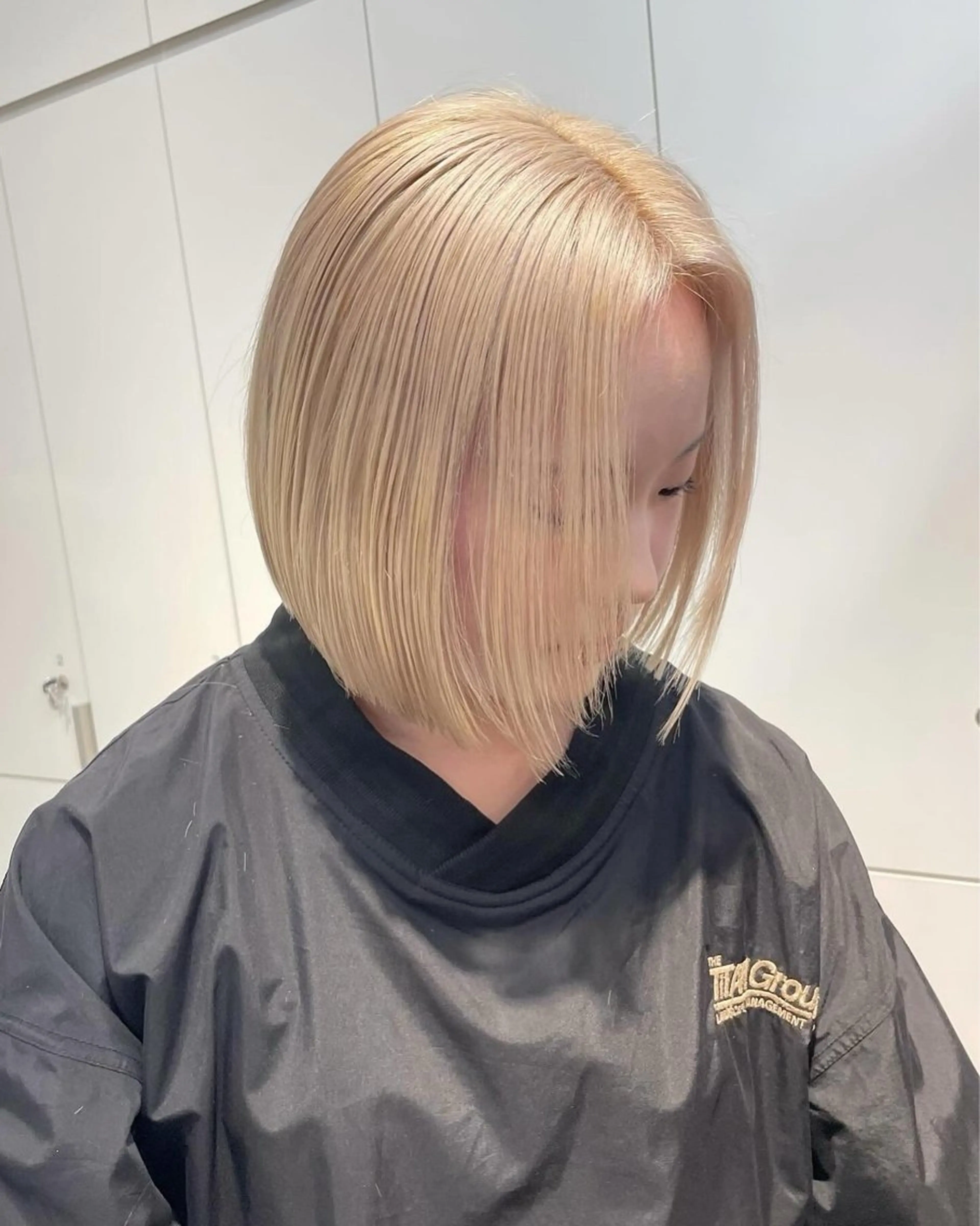 ショート カラー ブリーチ ヘアカラー トリートメント レイヤー/ブリーチ ♥️【木坂 桃歌】のヘアスタイル