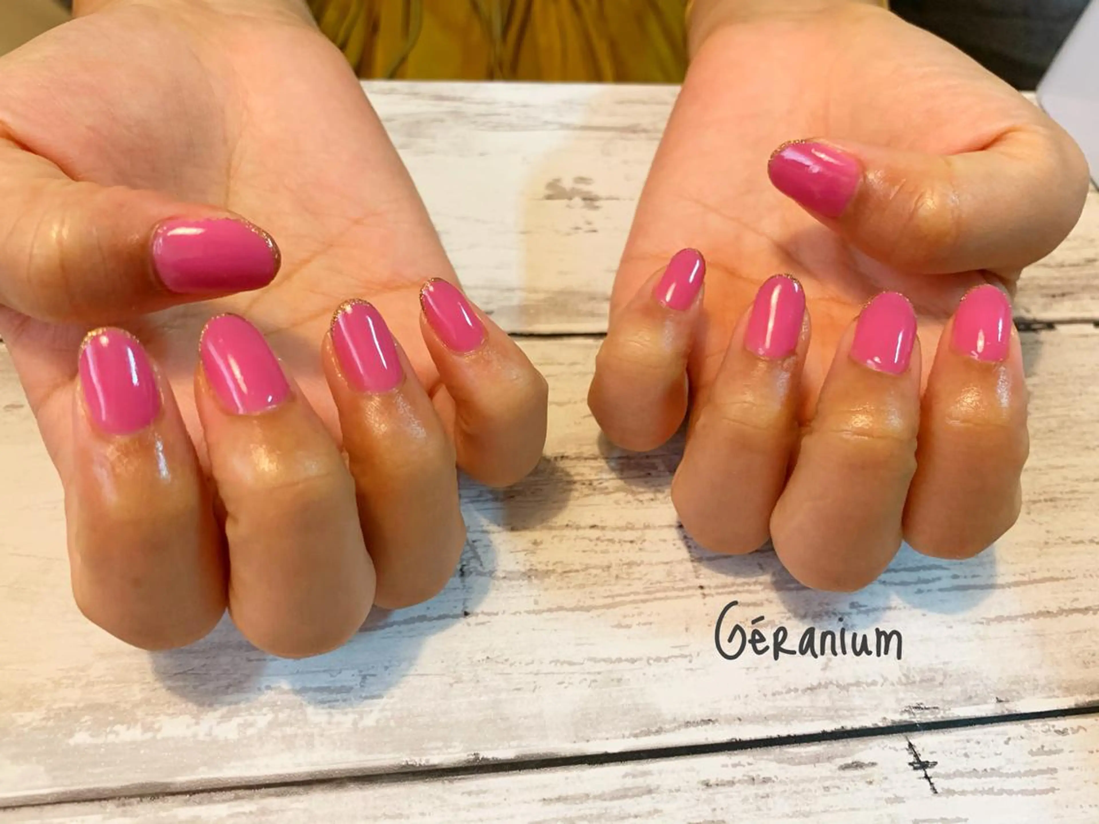 ネイル ハンドネイル フットネイル GéRanium Harukaのネイルデザイン