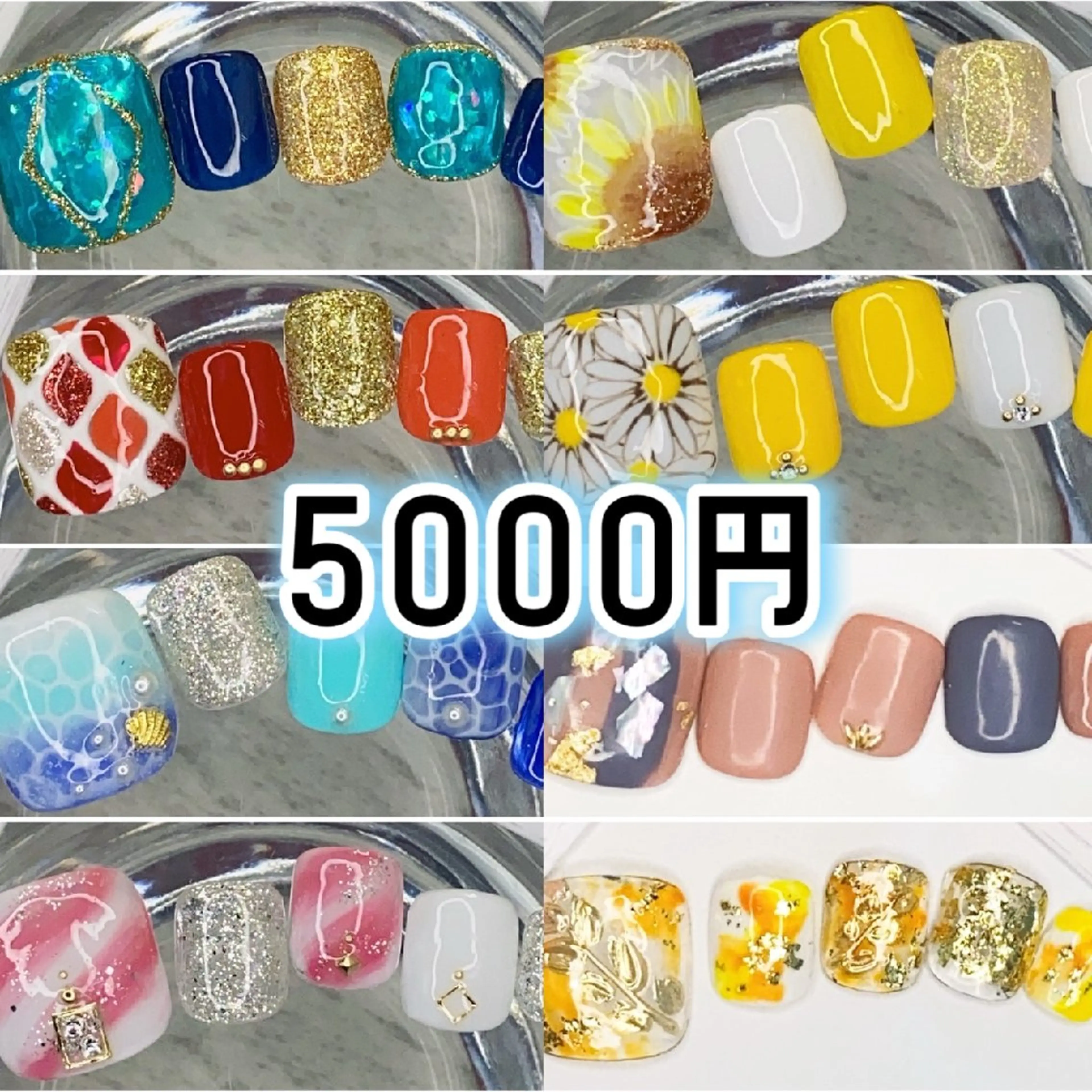 ネイル フットネイル フットネイル Milana 川瀬のネイルデザイン