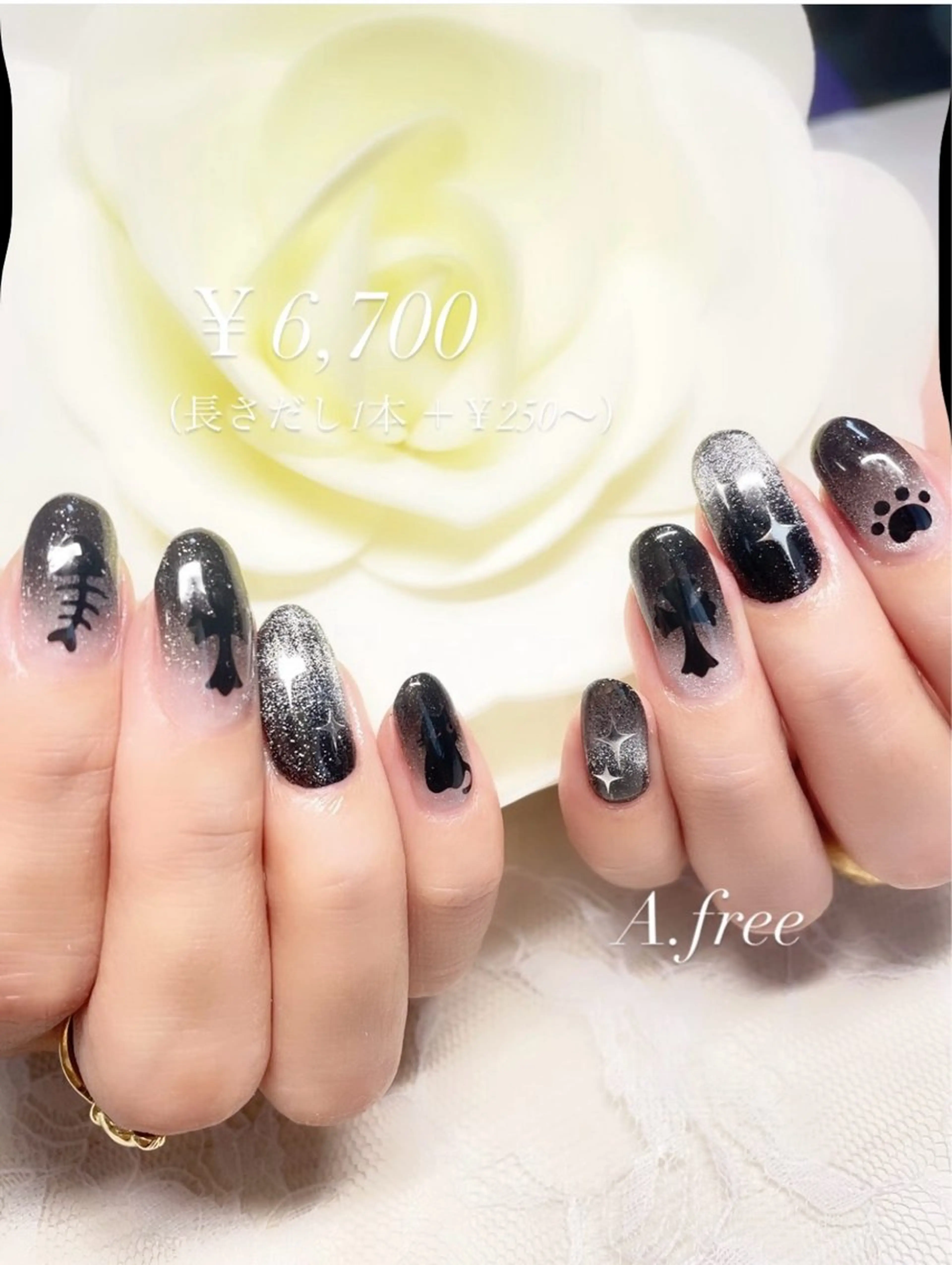 ネイル ジェルネイル A.free✧*｡ アレルギー対応✧*｡のネイルデザイン