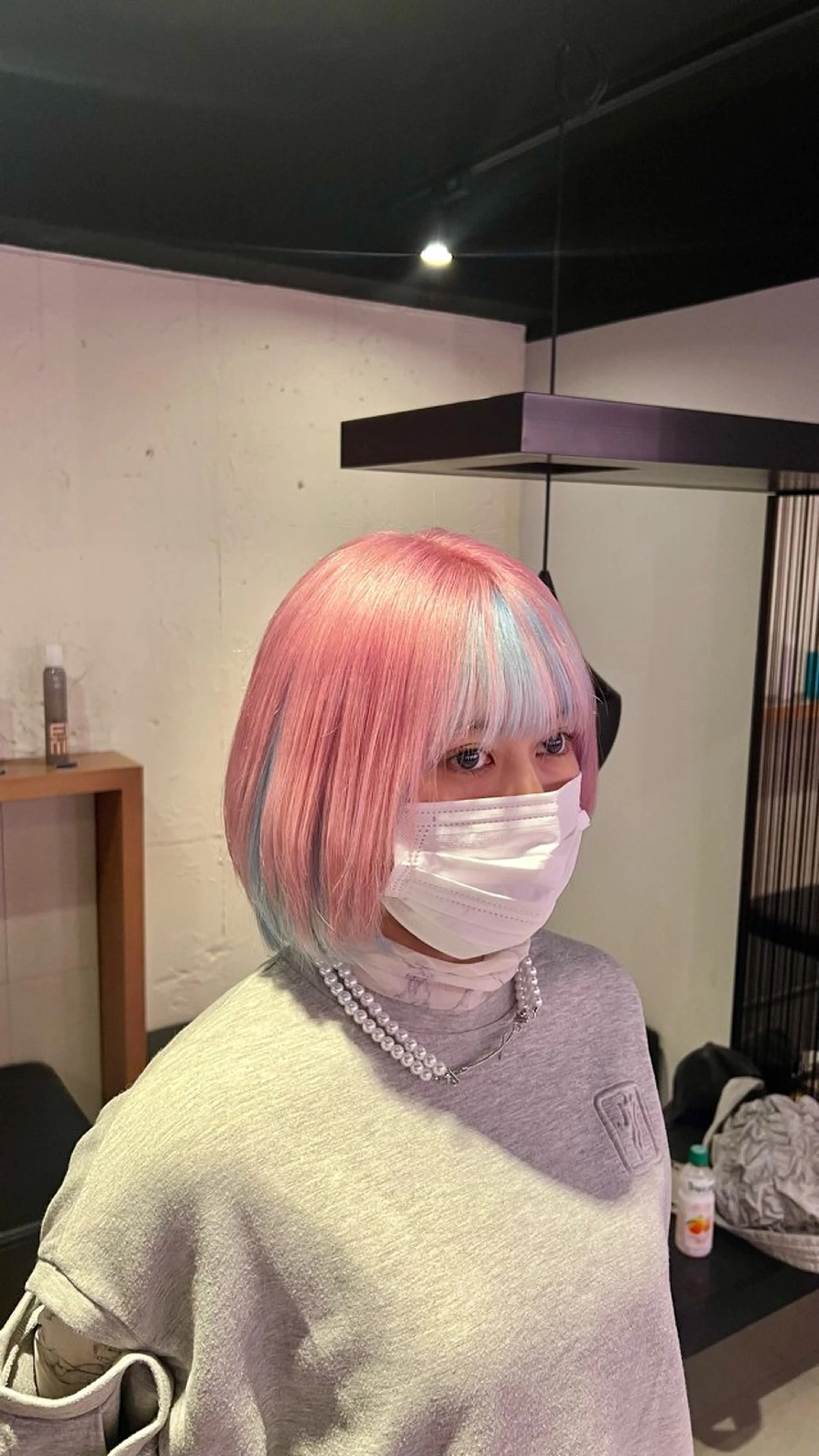 カラー 竹川 りょうのヘアスタイル