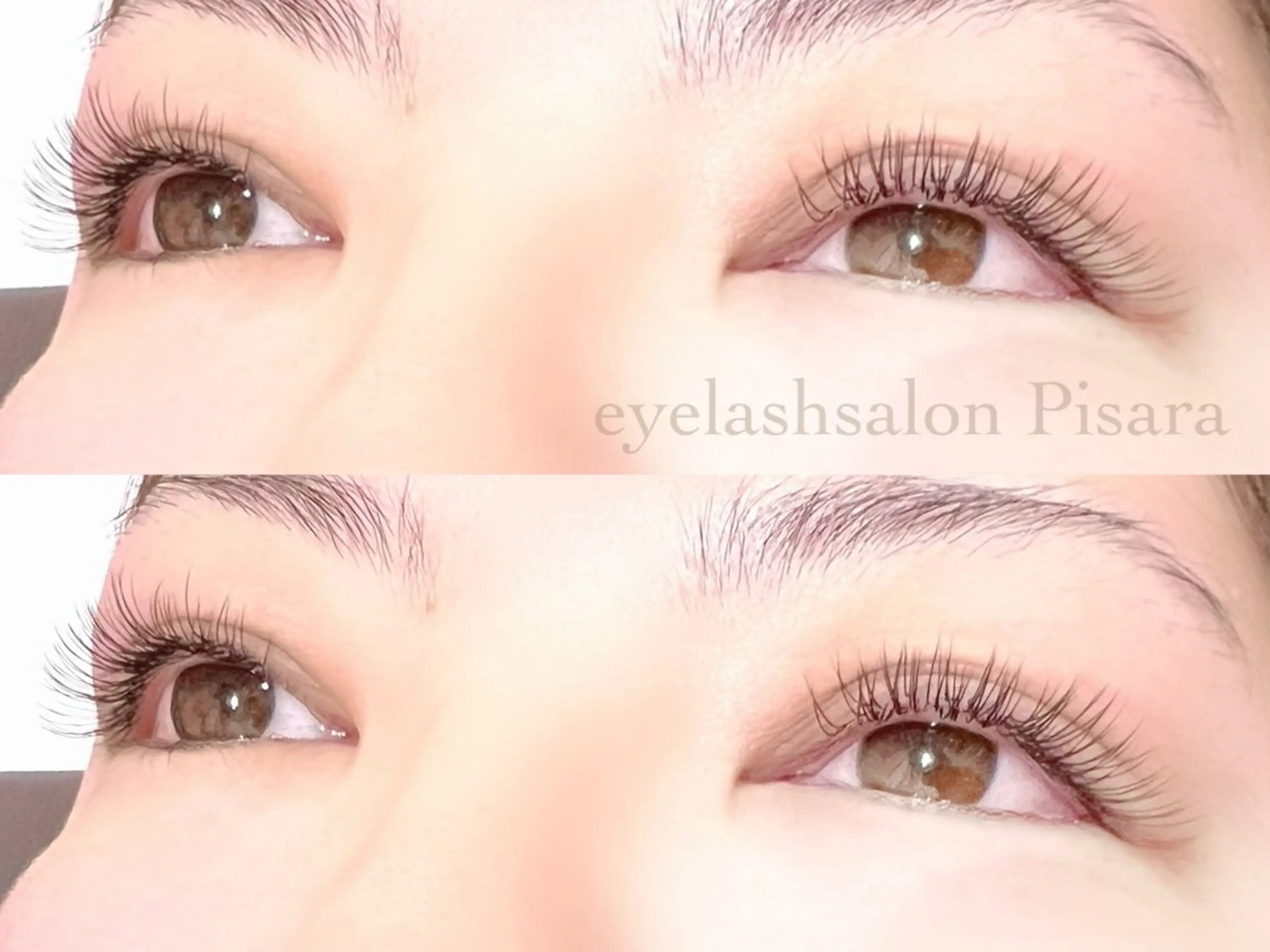 マツエク・マツパ フラットラッシュ マツエク プライベートサロン Pisaraのマツエク・マツパデザイン