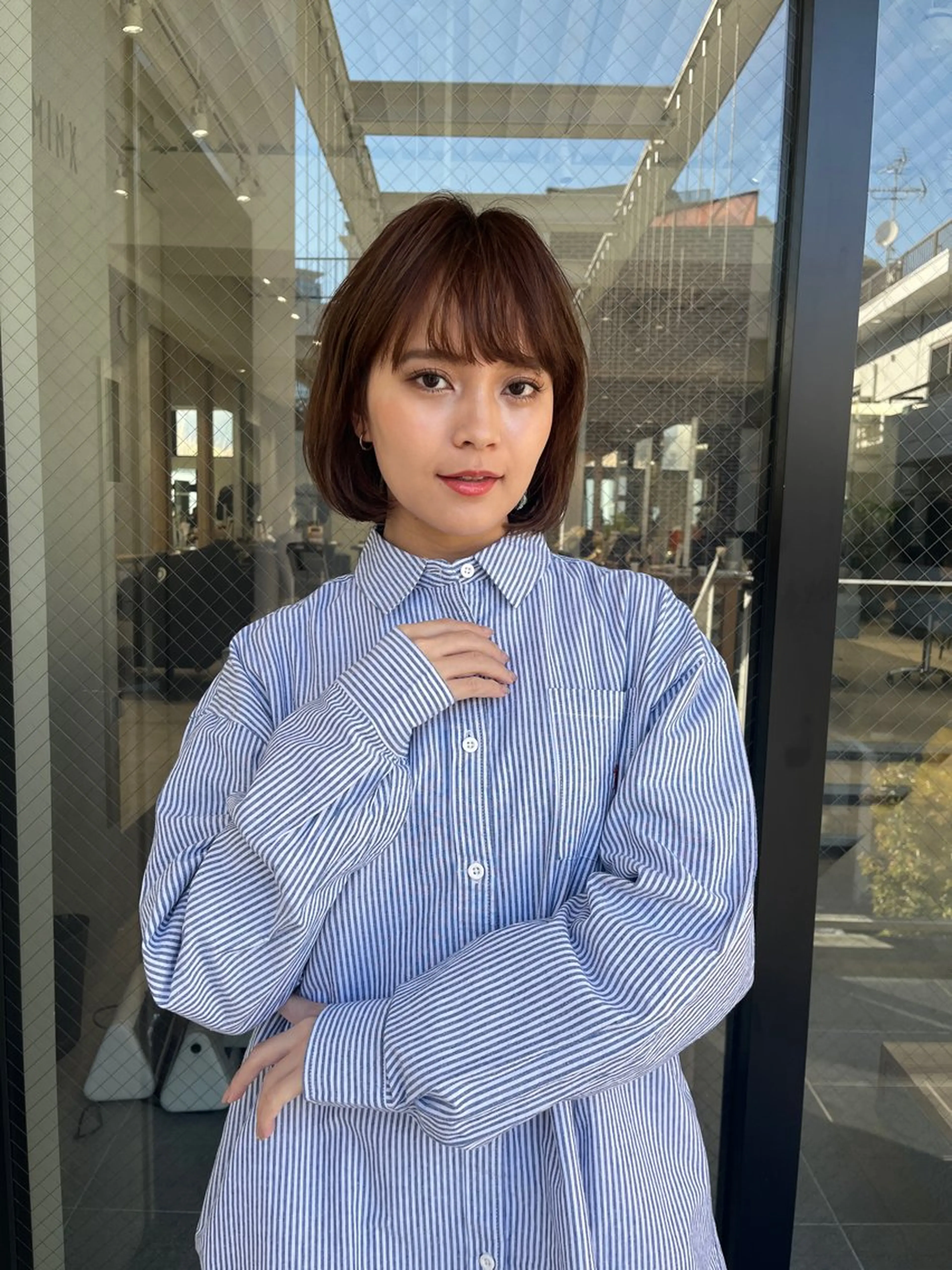 ショート MINX 外山 海成/銀座のヘアスタイル