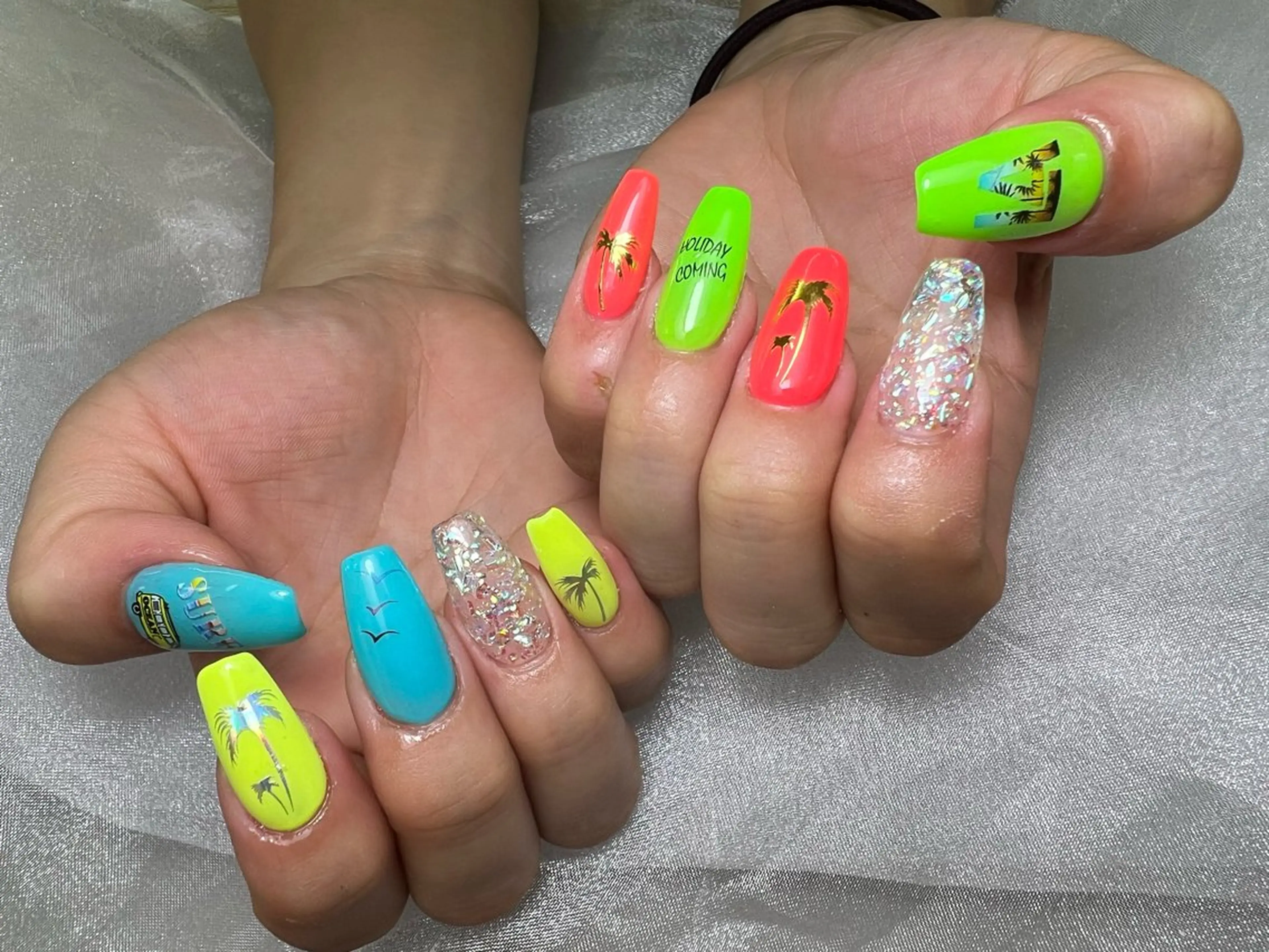 ネイル ハンドネイル Mana‪ ‪·͜· ❤︎‬のネイルデザイン