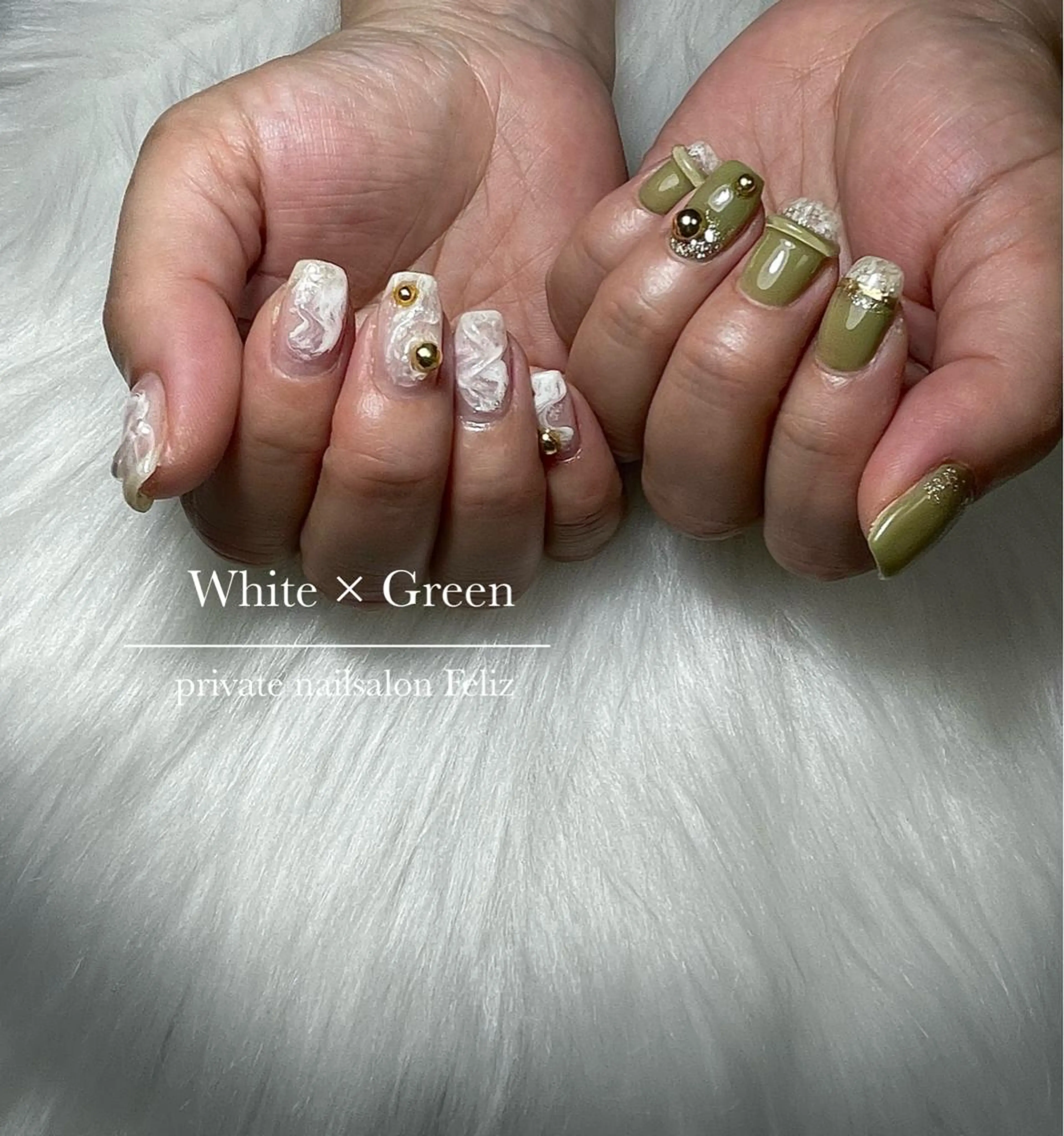 ネイル ハンドネイル ハンドケア Feliz 楽しいネイルサロンのネイルデザイン