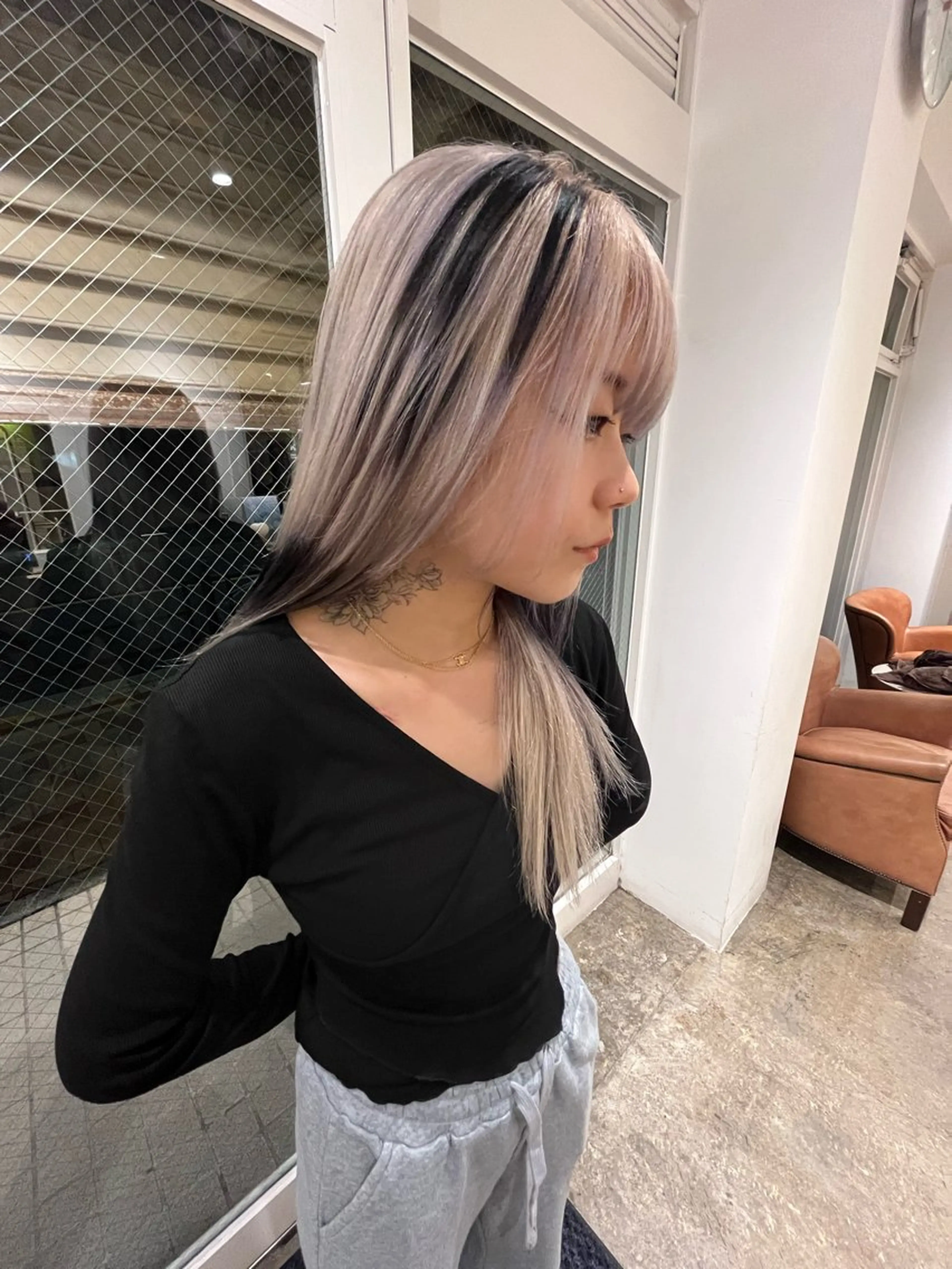 ロング ヘアカラー ルナᯓ☆/ ブリーチモデル募集中のヘアスタイル