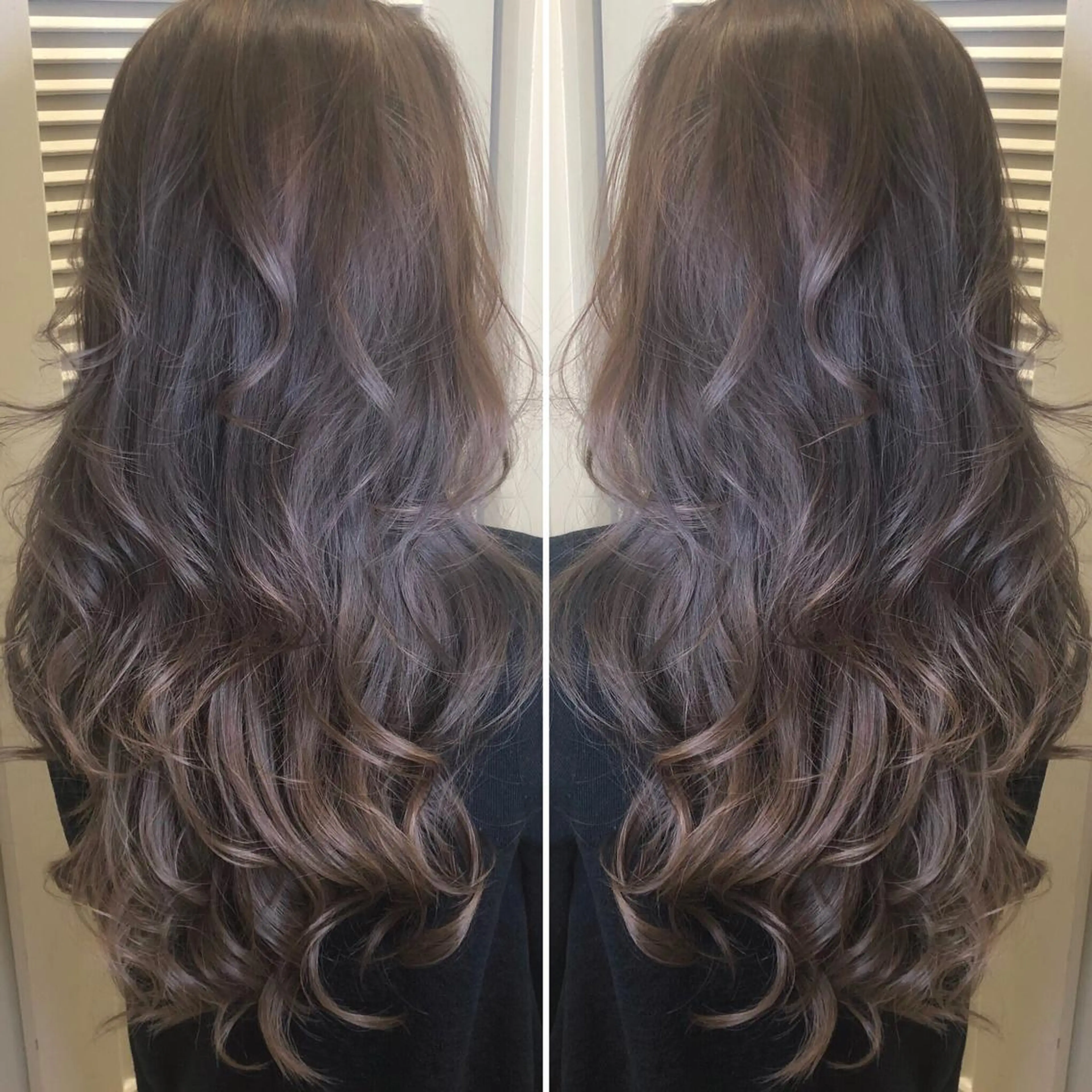 ロング ヘアカラー 南都 良太のヘアスタイル