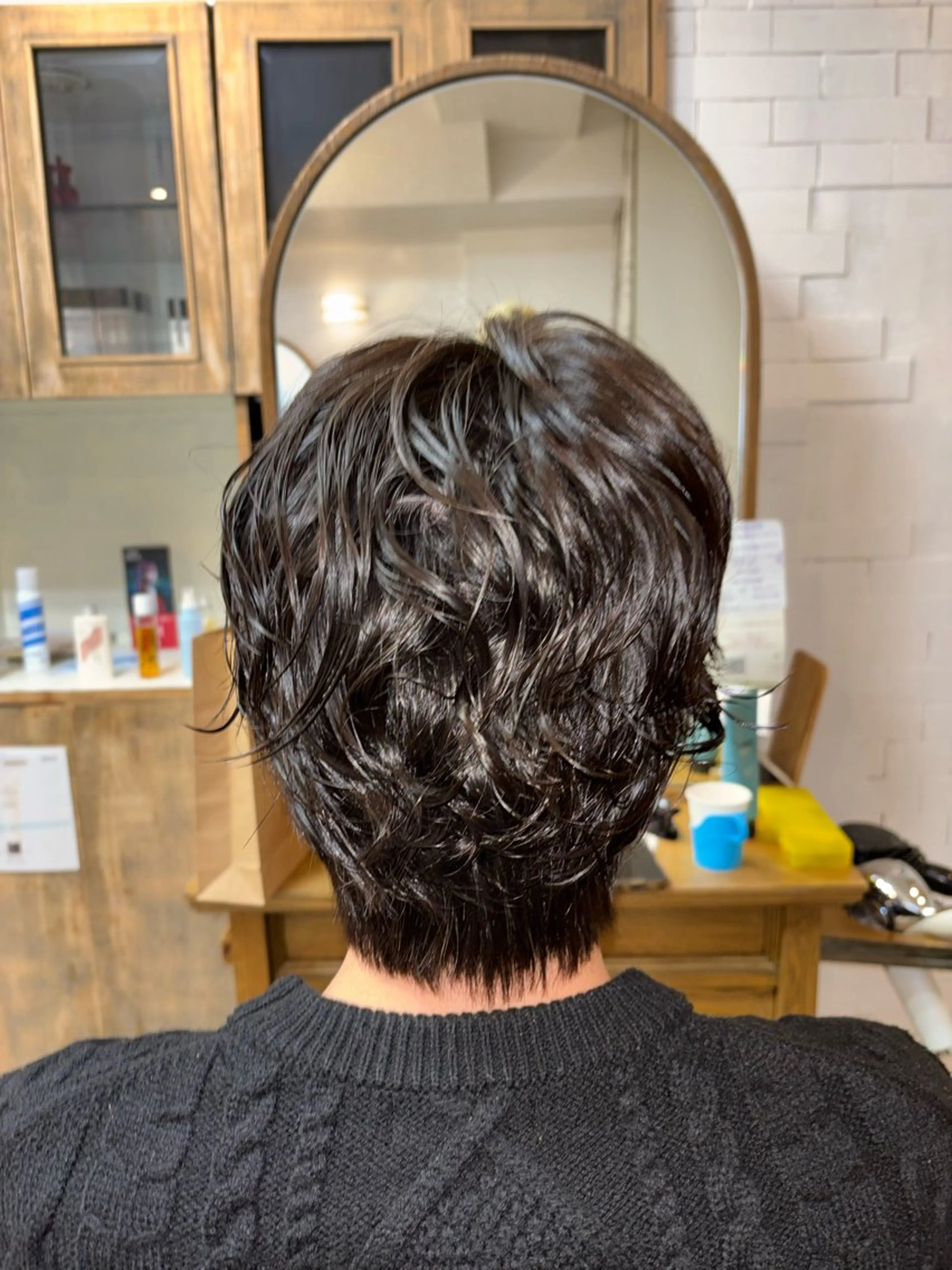 ショート パーマ メンズ カット パーマ 🕊koga🕊 /南浦和のヘアスタイル