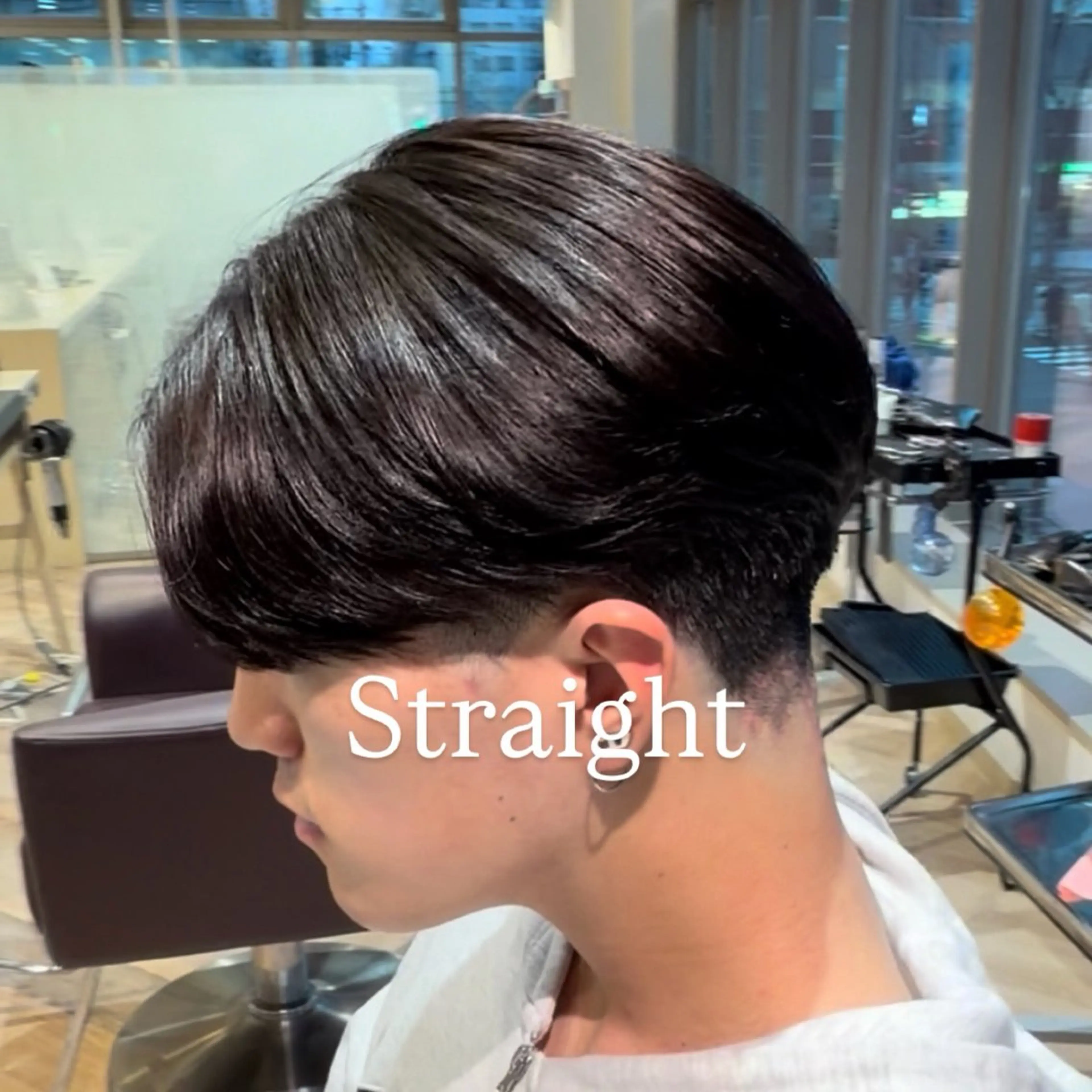 メンズ カット 縮毛矯正 Yamada Ami🪐のヘアスタイル