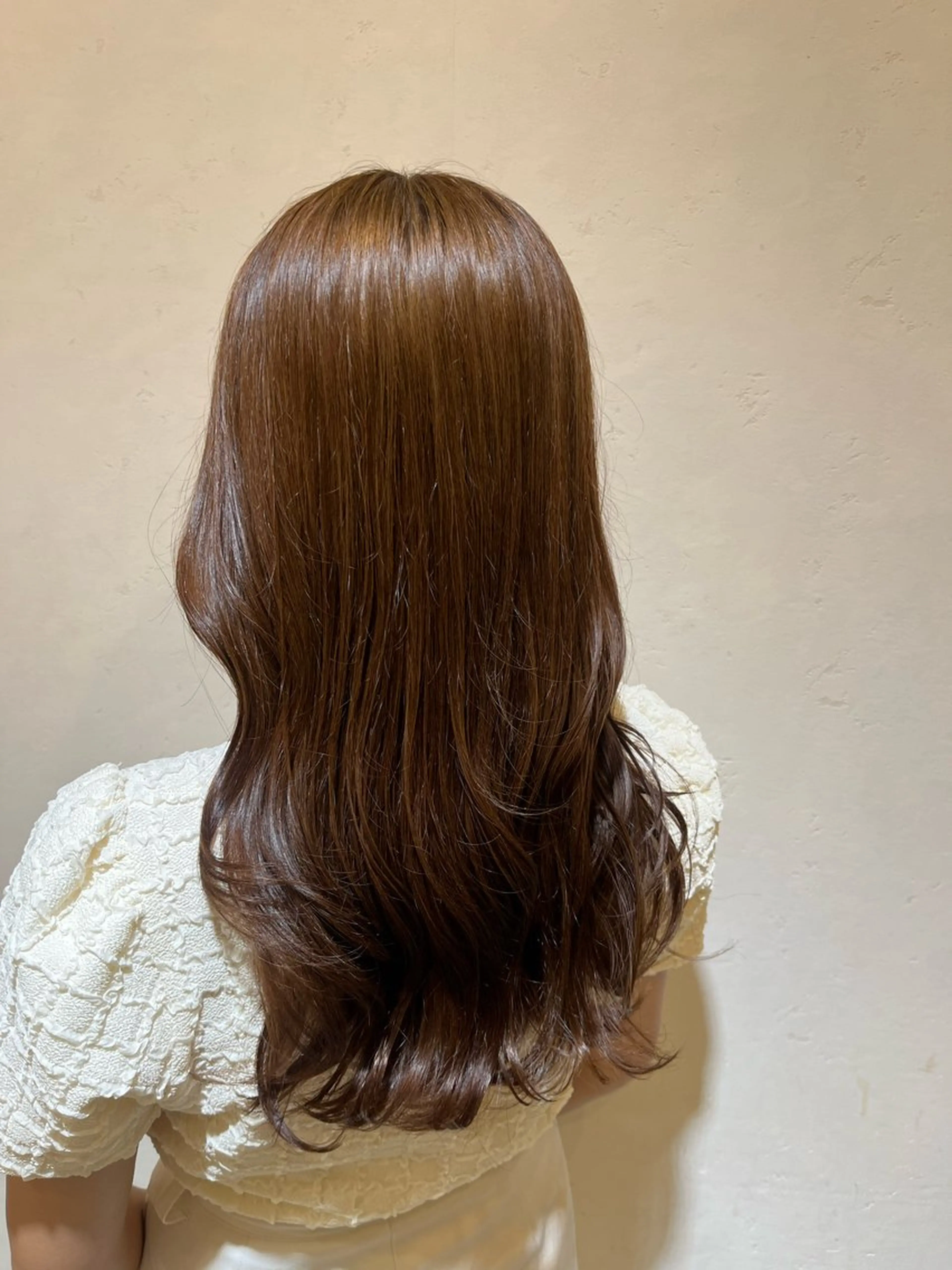 セミロング 吉岡 菜月のヘアスタイル