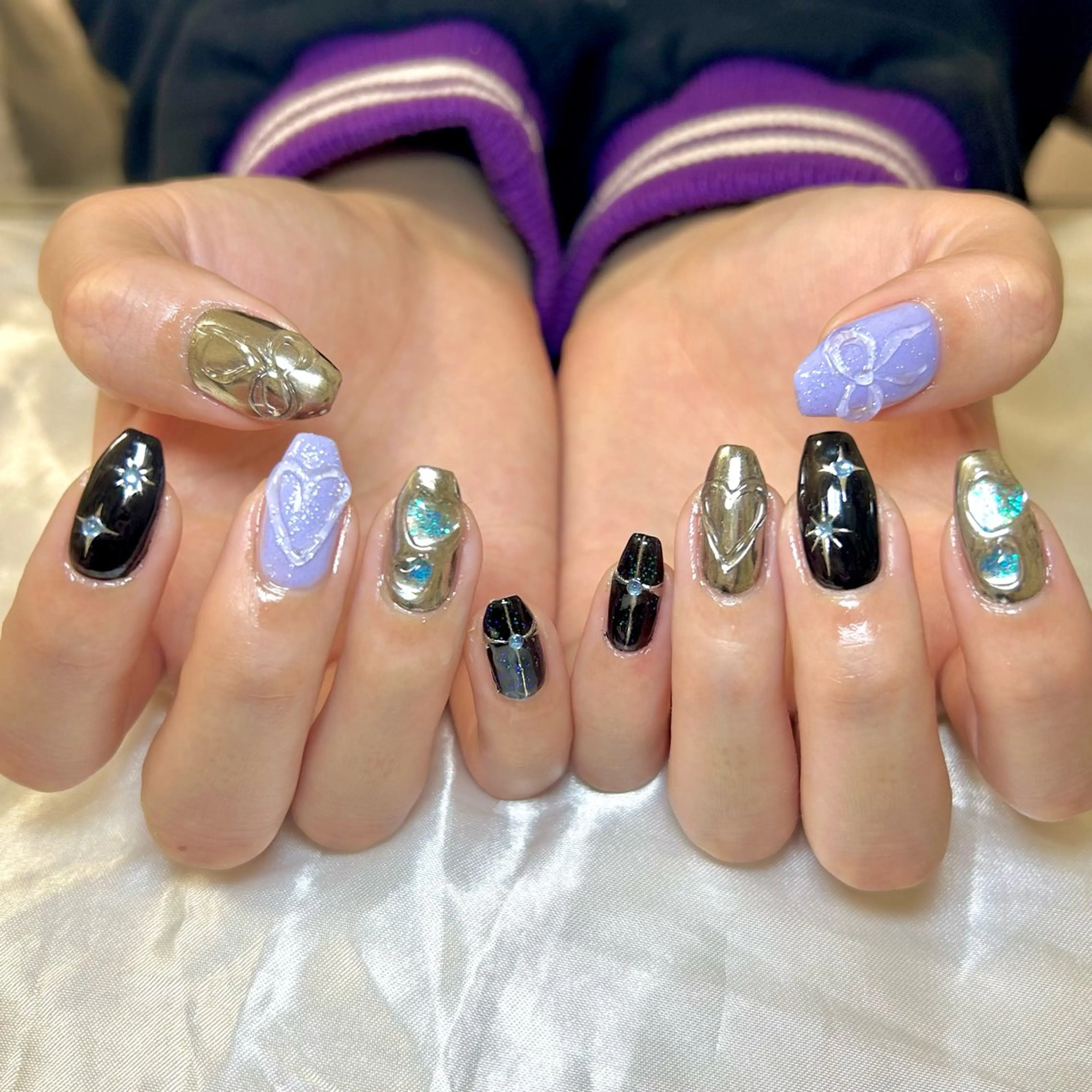 ネイル アートネイル ハンドネイル yamane de  salonのネイルデザイン