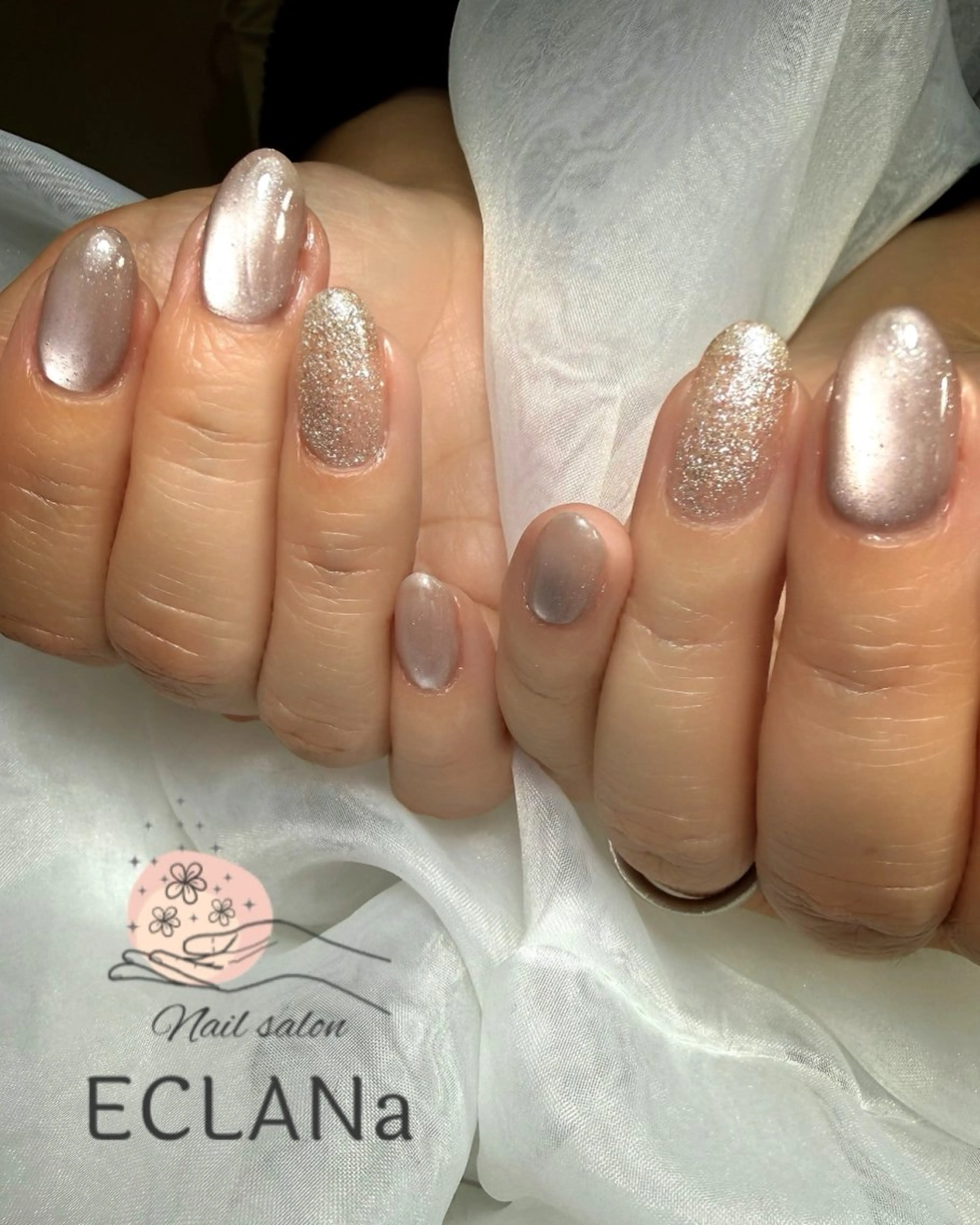 ネイル ハンドネイル Nail salon ECLANaのネイルデザイン