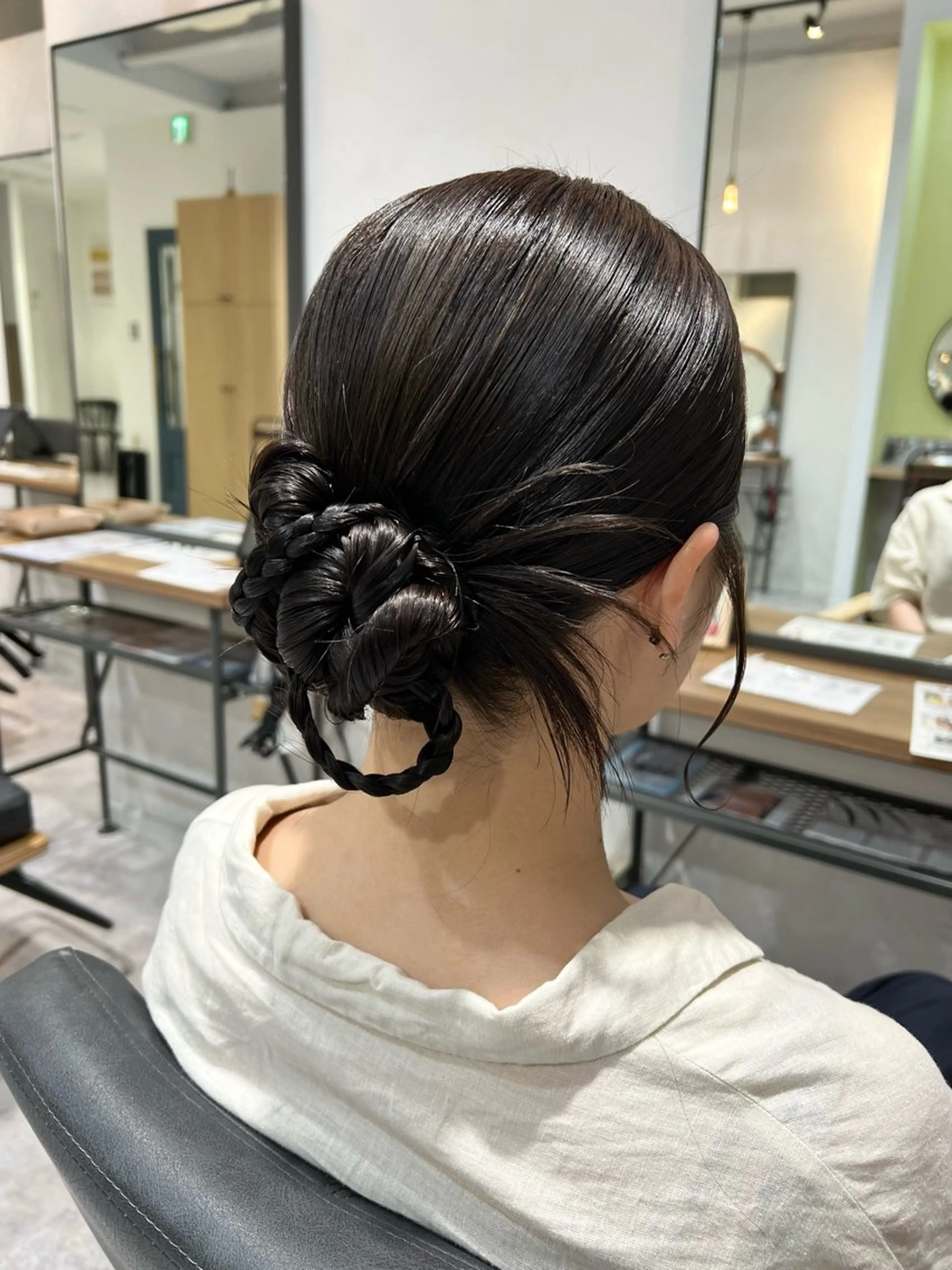 ヘアアレンジ ヘアセット Amy 🌼 桐山直緒のマツエク・マツパデザイン